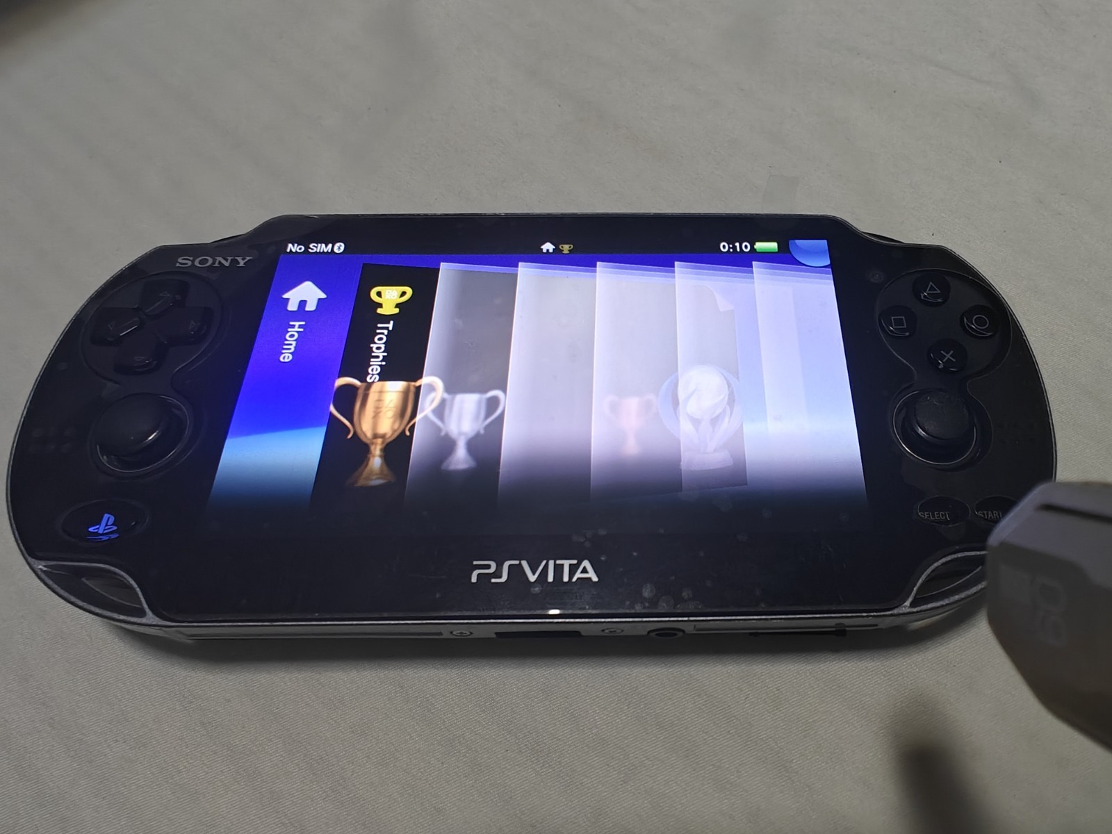 Sony PS Vita 1000 3G PCH-1100 Black Console New Screen & Backcover