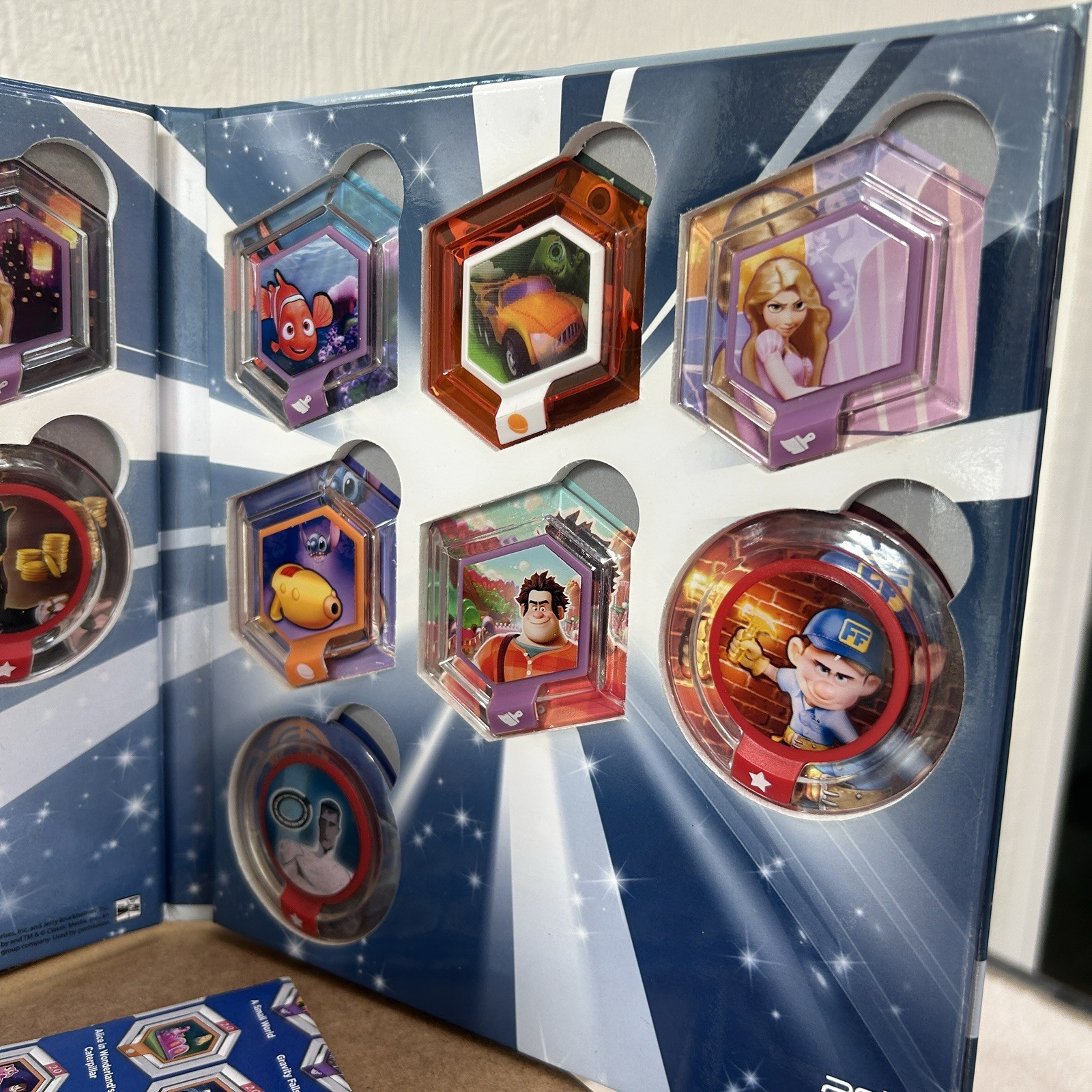 Disney Infinity Originals Power Disc Album Book Storage Case 3 Discs