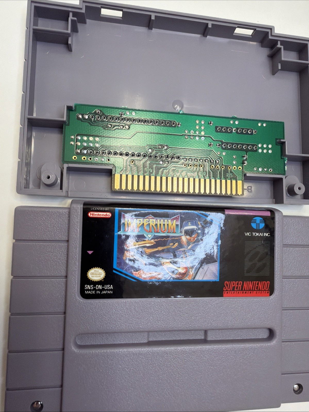 Imperium SNES Super Nintendo Game CIB Complete VGC Protective Case