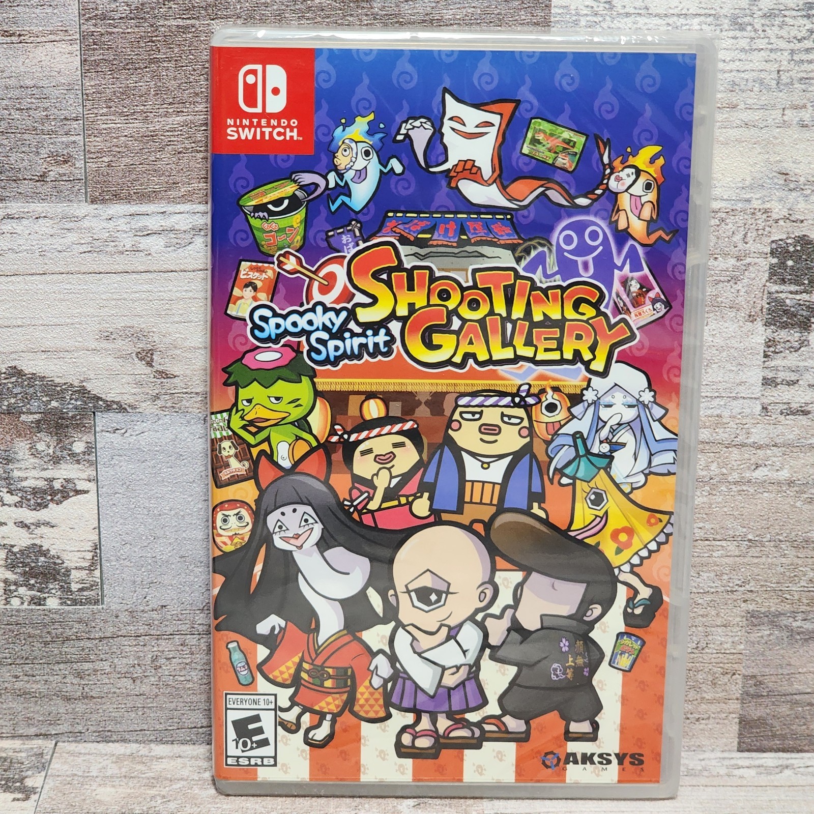 Spooky Spirit Shooting Gallery – Nintendo Switch – Brand New Factory Sealed