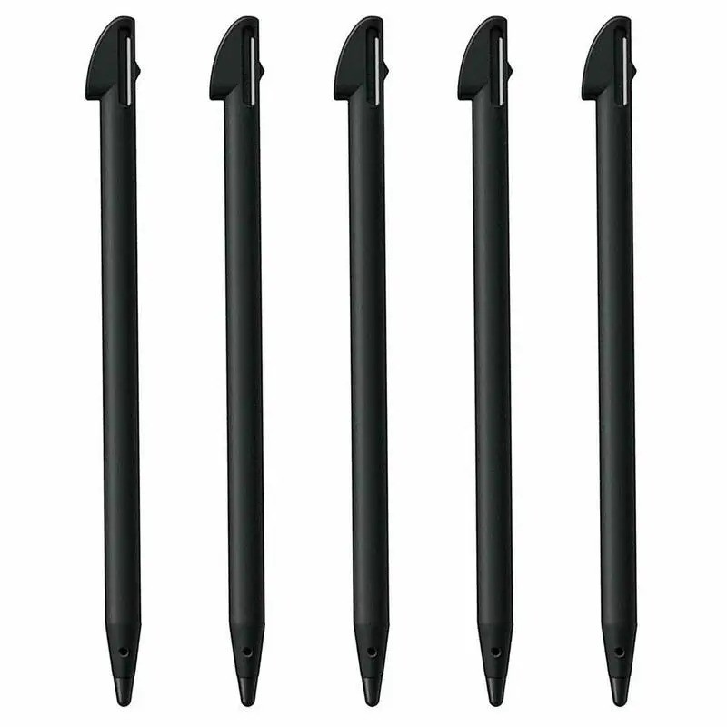 5PCS Black Plastic Stylus Pen for Nintendo Wii U Pro Gamepad Console Accessories