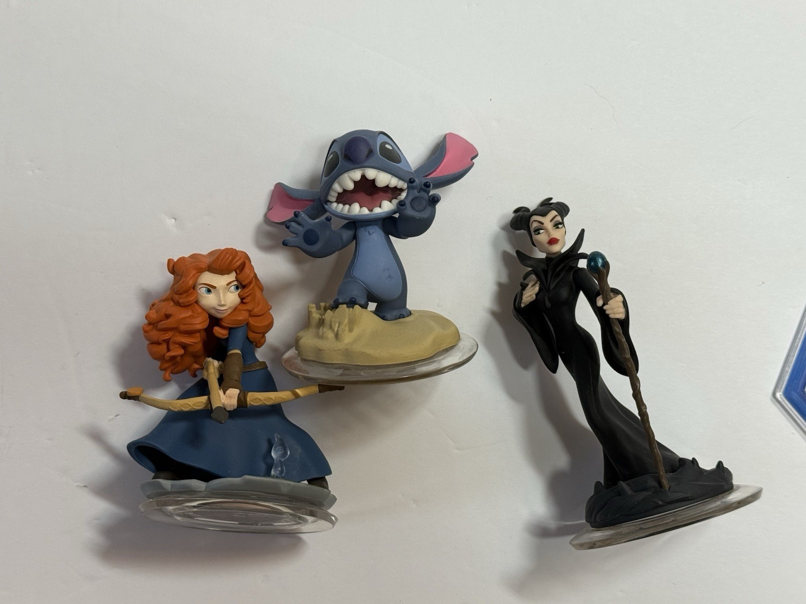 Disney Pixar Infinity 2.0 Brave Merida Stitch And Maleficent