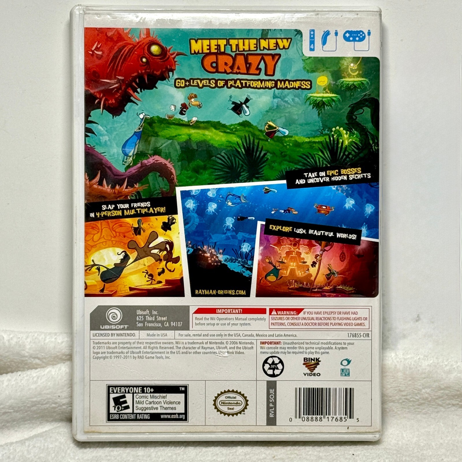 Rayman Origins Wii