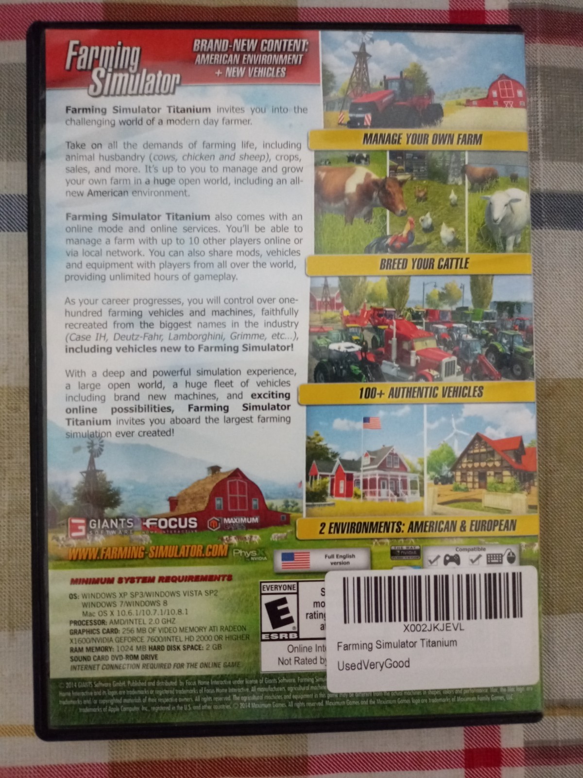 FARMING SIMULATOR (2013) TITANIUM EDITION PC GAME COMPLETE