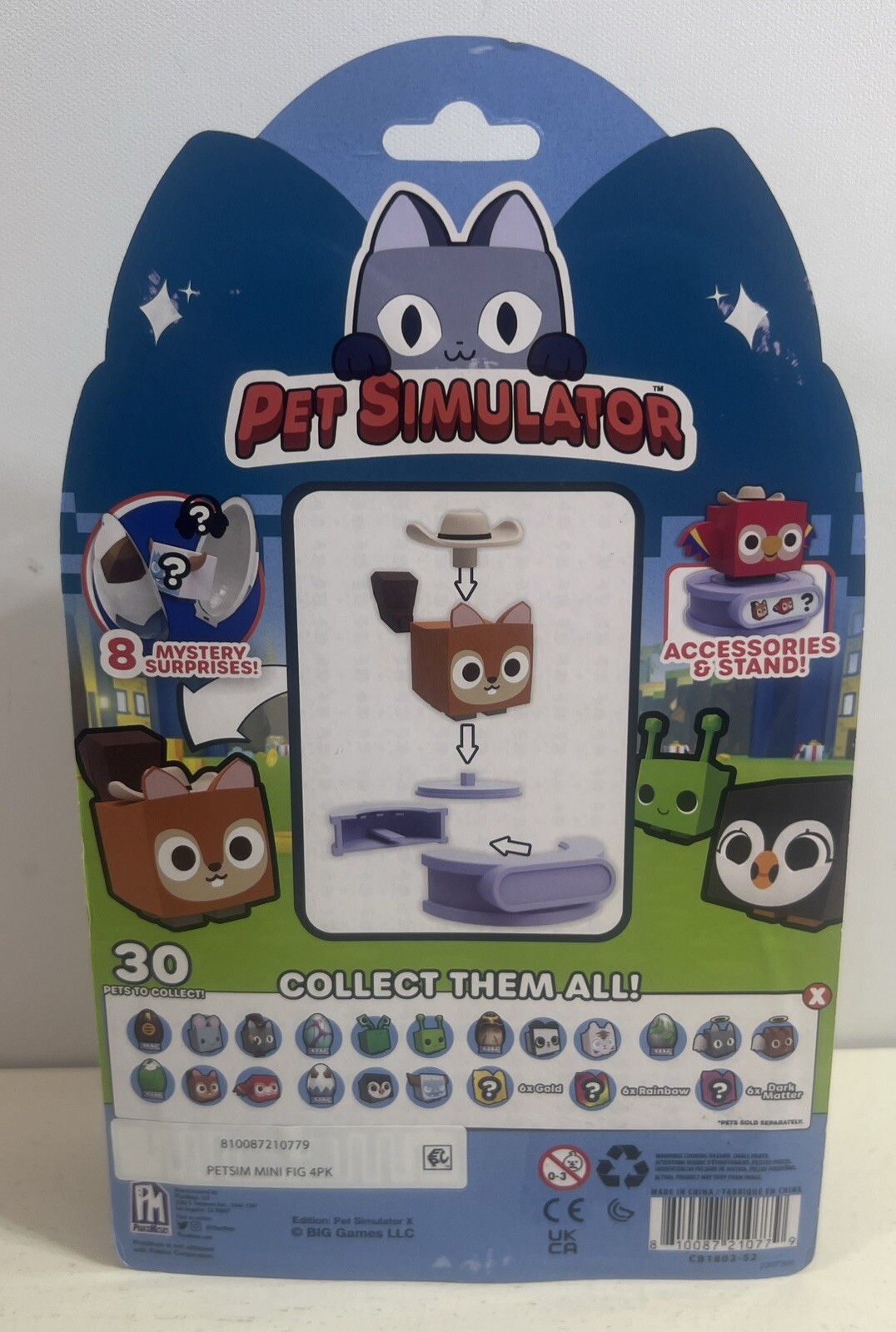 Phatmojo Pet Simulator X Mystery Pack Series 2 – 4 Pack Set NEW *READ*