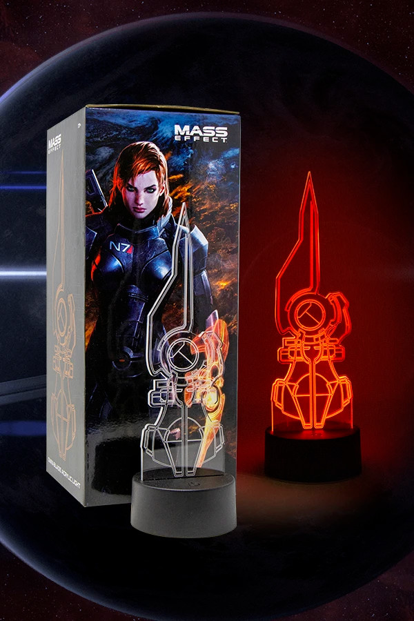 Mass Effect N7 Exclusive Limited Edition Omni Blade LED Acrylic Desk Lamp Light