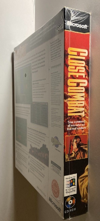 Close Combat Microsoft Windows 95 Big Box Game Brand New Sealed