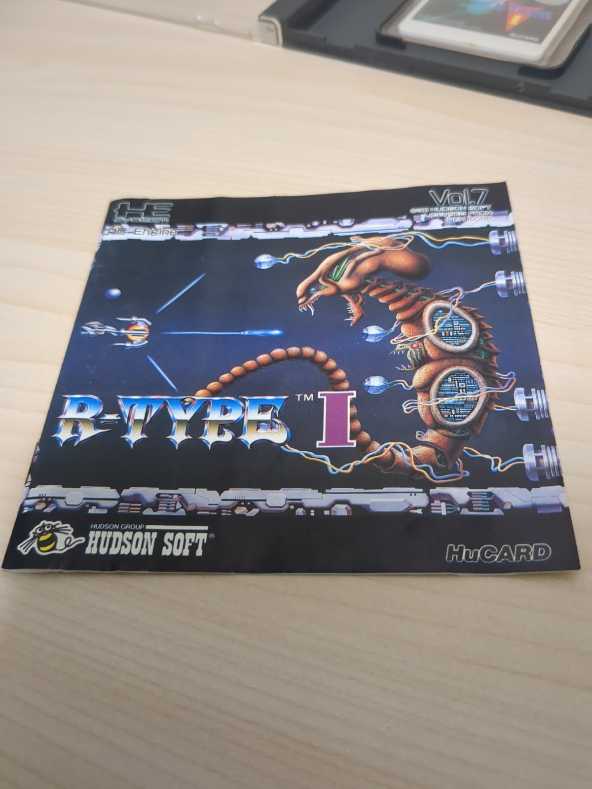 R-Type 1 PC Engine HuCard JP Japan