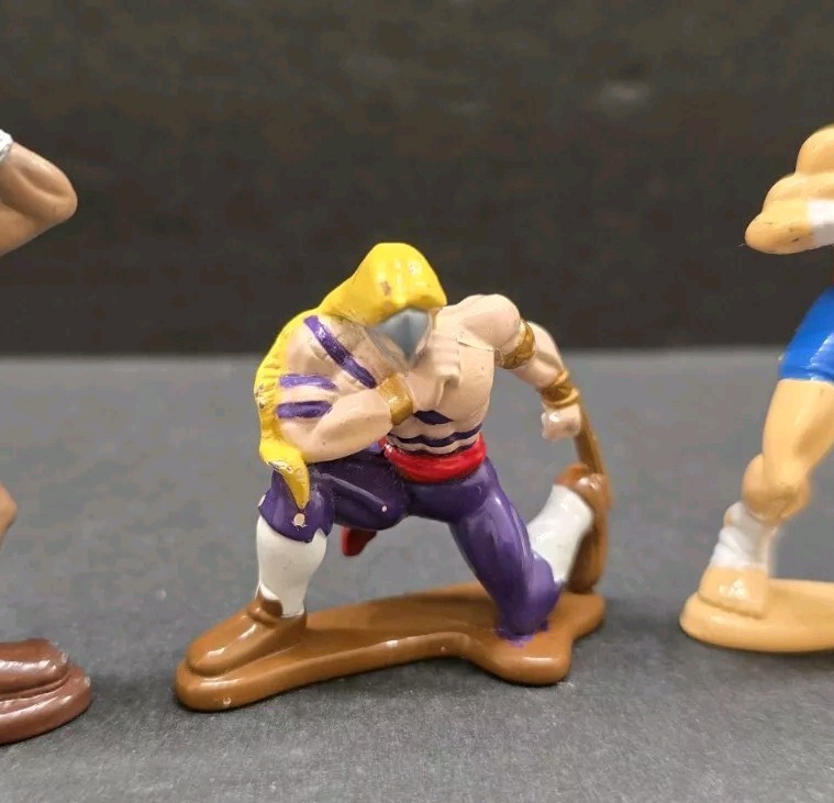 1993 Capcom Street Fighter Metal Die Cast Figures Lot of 4 – Fast Shipping