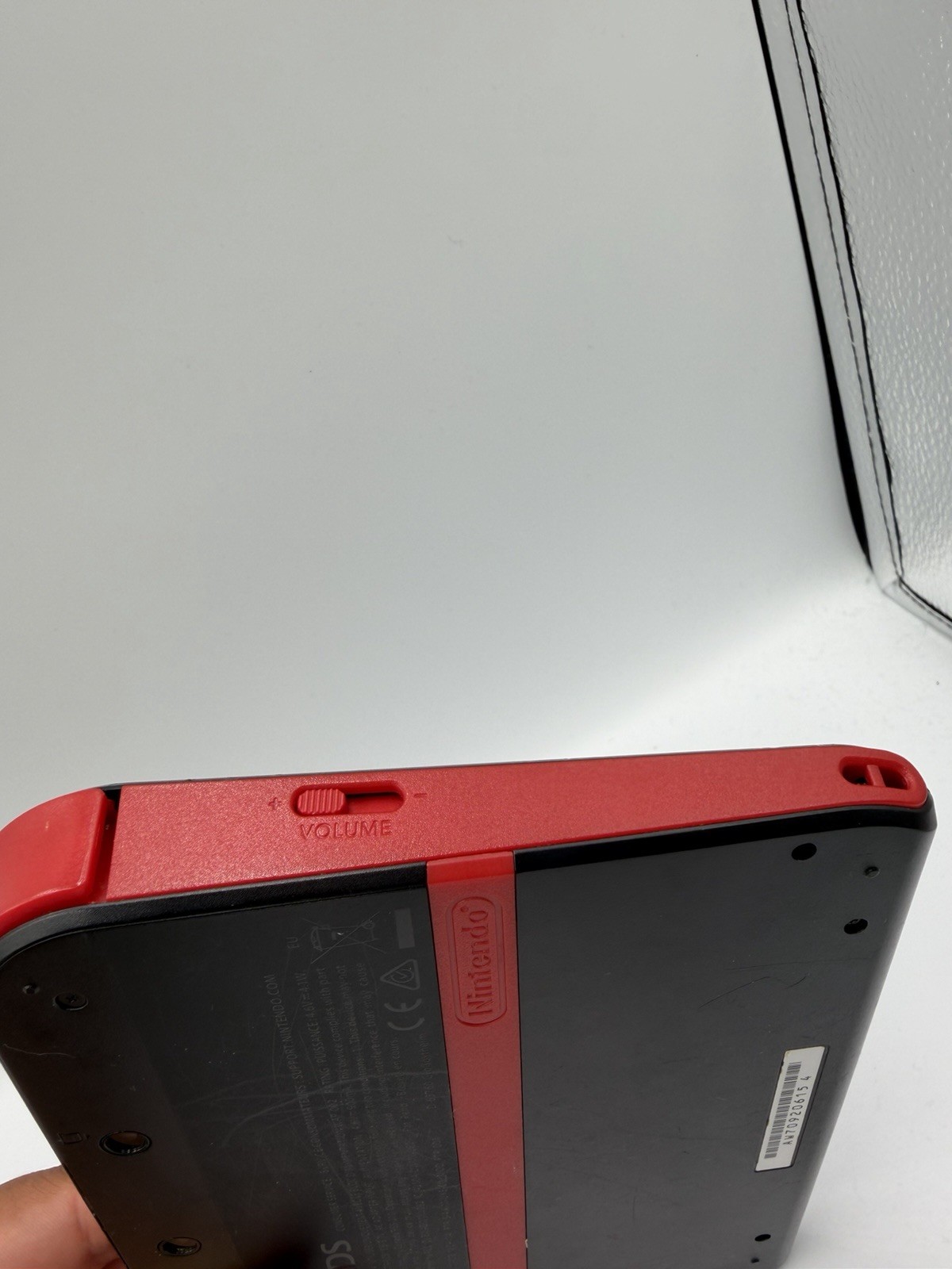 Nintendo 2DS Handheld System Red & Black. Tested, W/ Charger