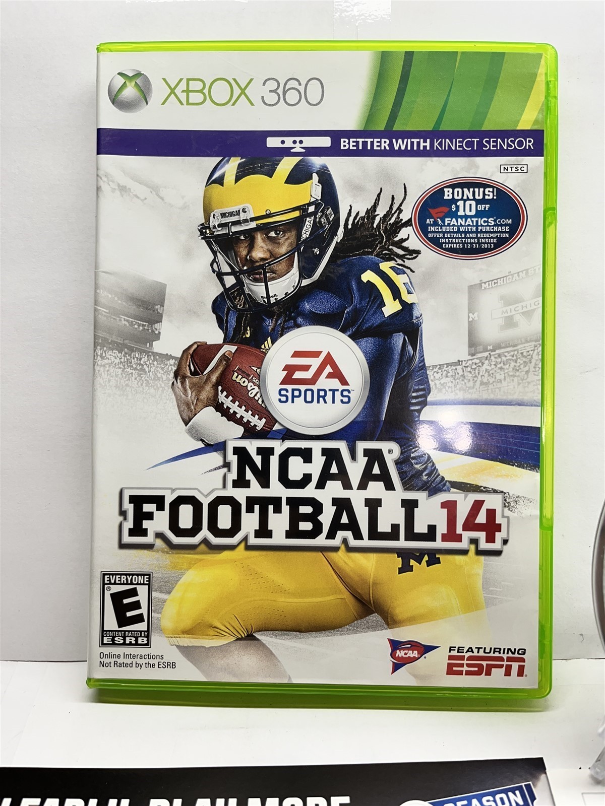 NCAA Football 14 (Xbox 360) Complete – Clean & Tested Working – Free Ship