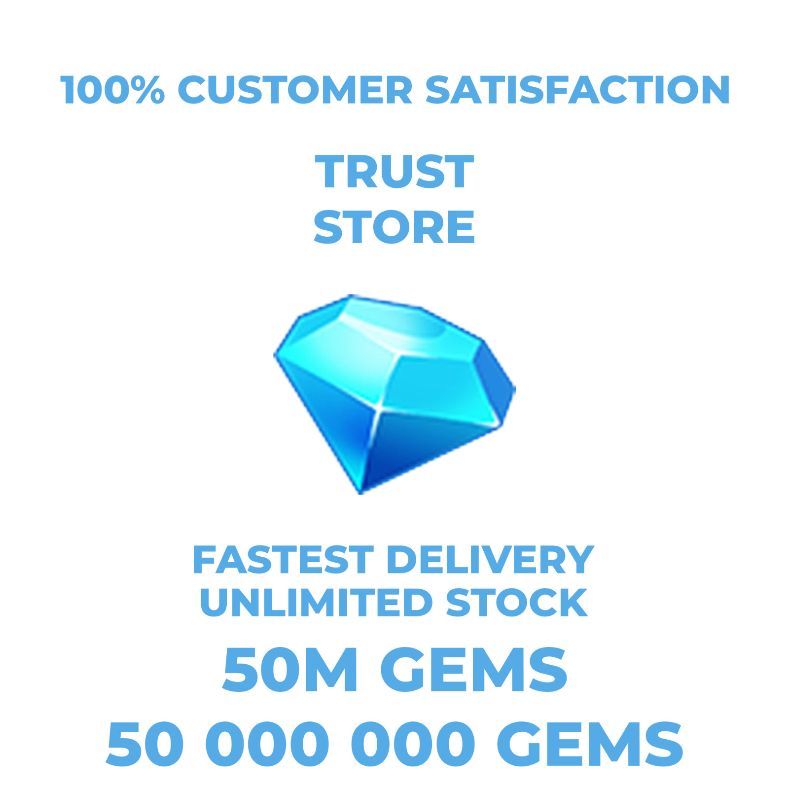 PS99 10M-100M-500M-1B-10B-25B GEMS / PET SIMULATOR 99 DIAMONDS