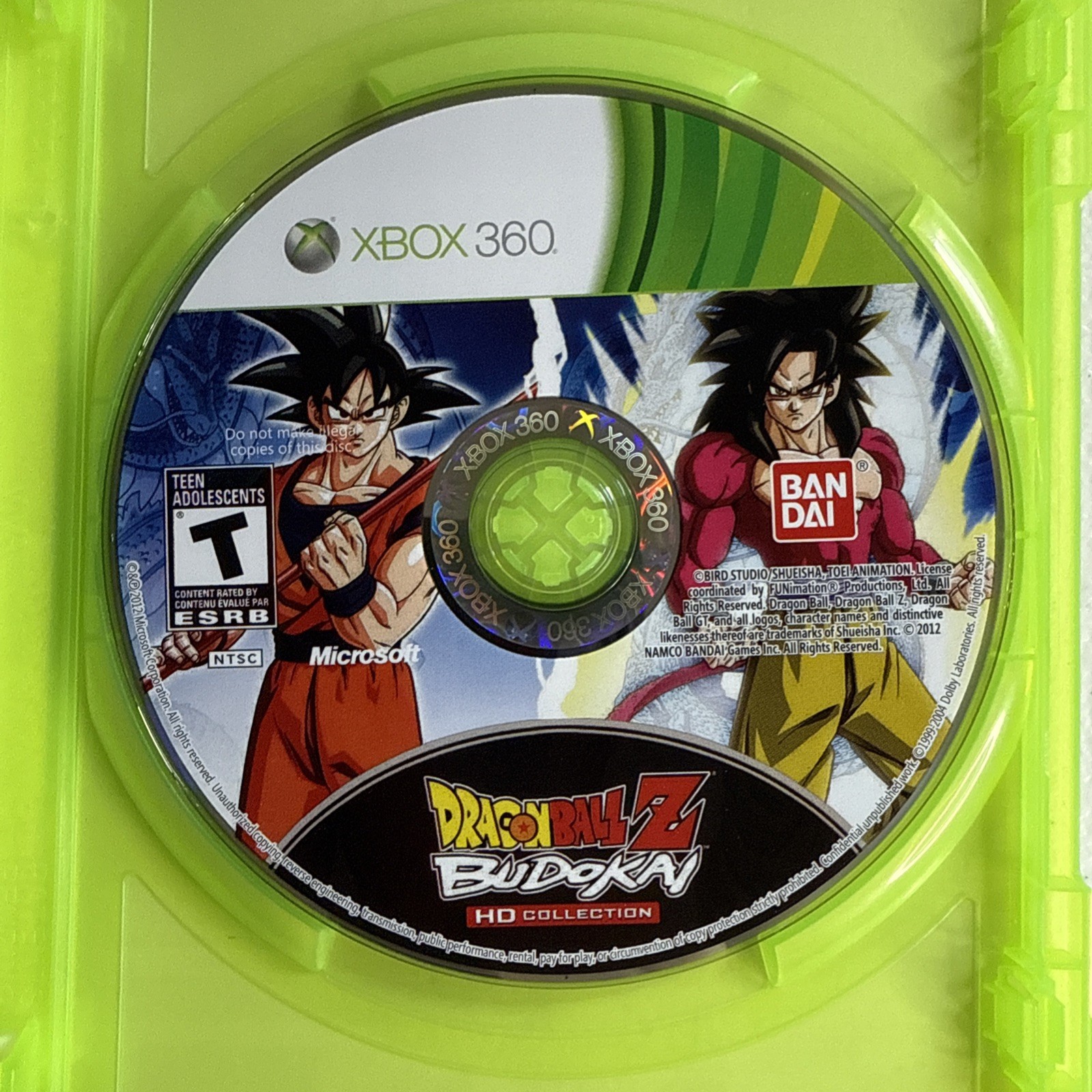 DragonBall Z Budokai HD Collection (Xbox 360, 2012) – CIB – Tested – Ships Free