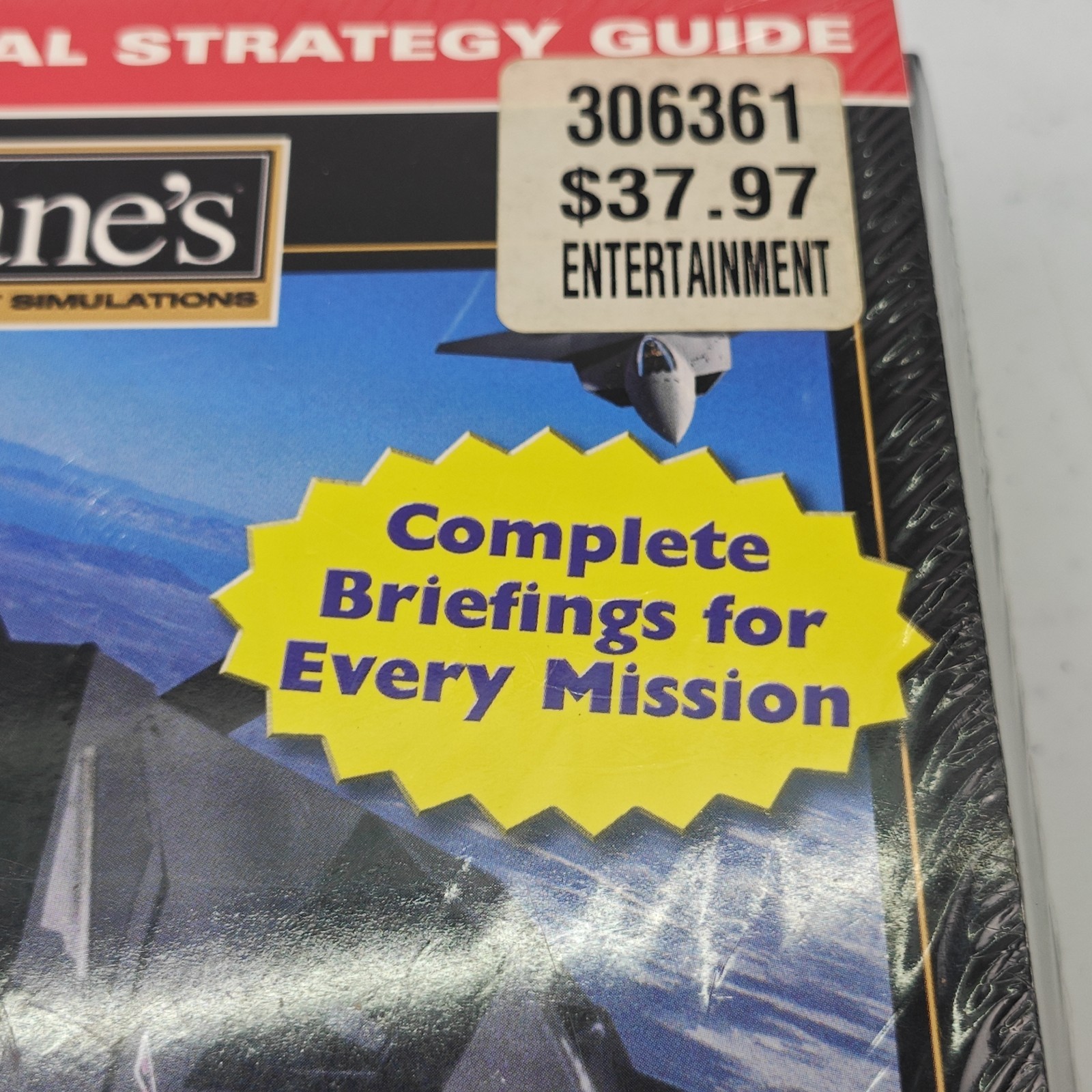 Jane’s Combat Simulations USAF 1999 Big Box PC & Strategy Guide-NEW SEALED VTG