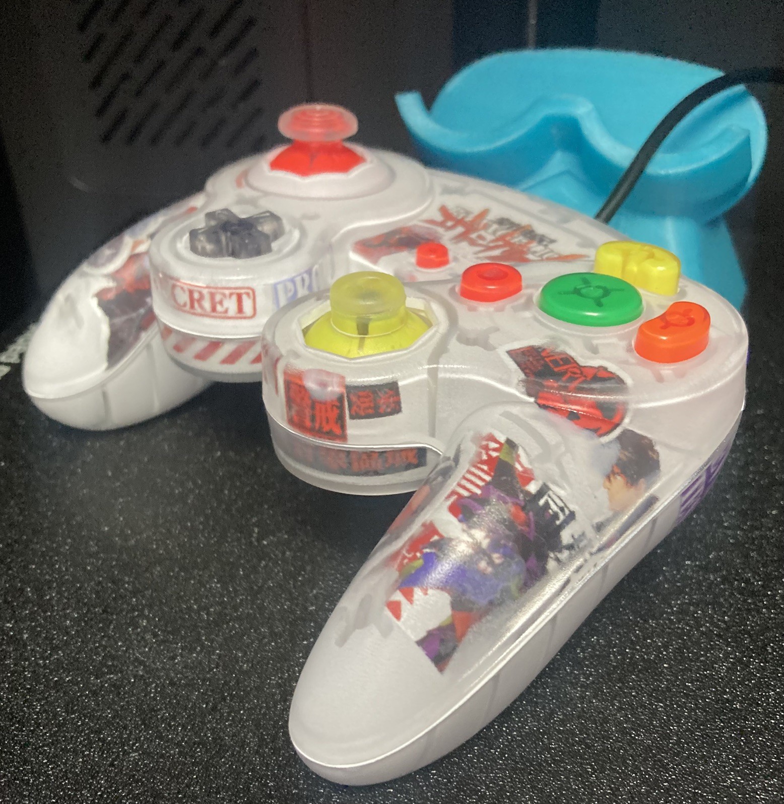 Nintendo GameCube Controller – Neon Genesis Evangelion Themed