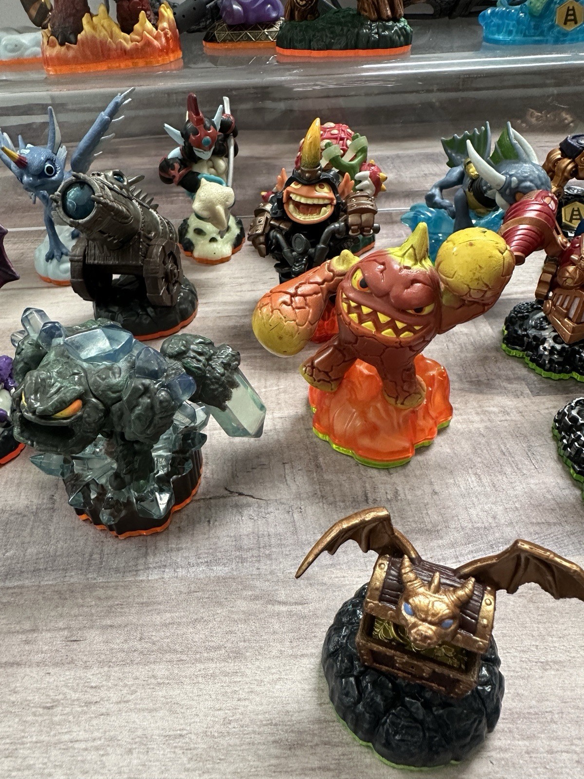 Mixed Lot of 41 Skylanders figures plus 3 portals Giants, Spyro, more