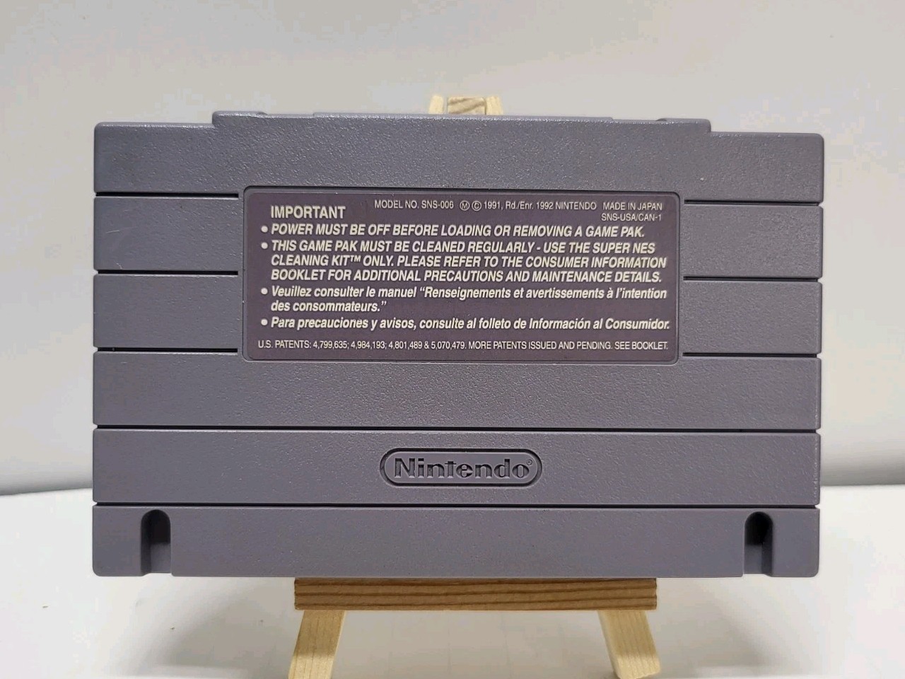 Dennis The Menace Super Nintendo SNES Authentic Cartridge Only Tested Working