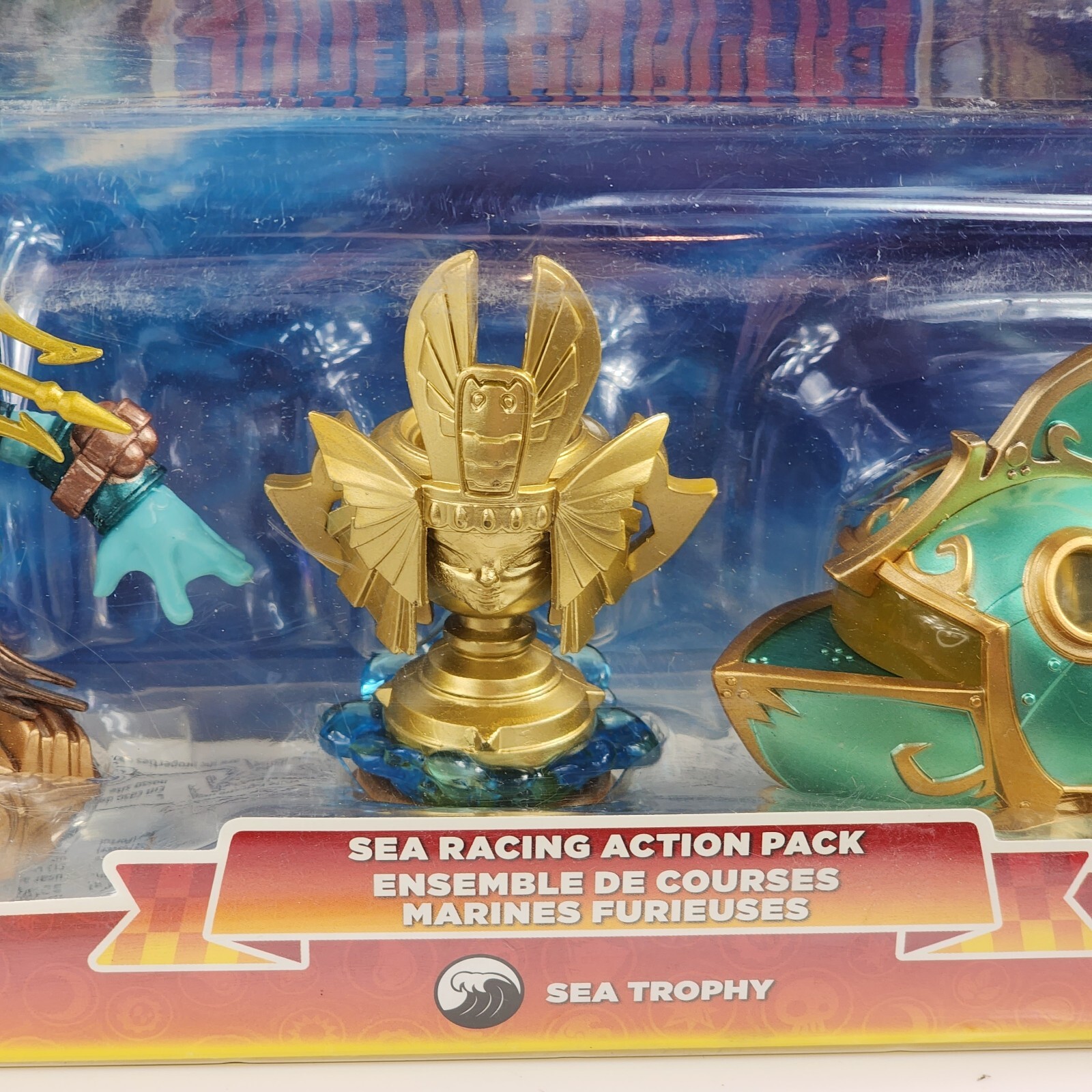 Skylanders SuperChargers Sea Racing Action Pack Gill Grunt Reef Ripper Trophy