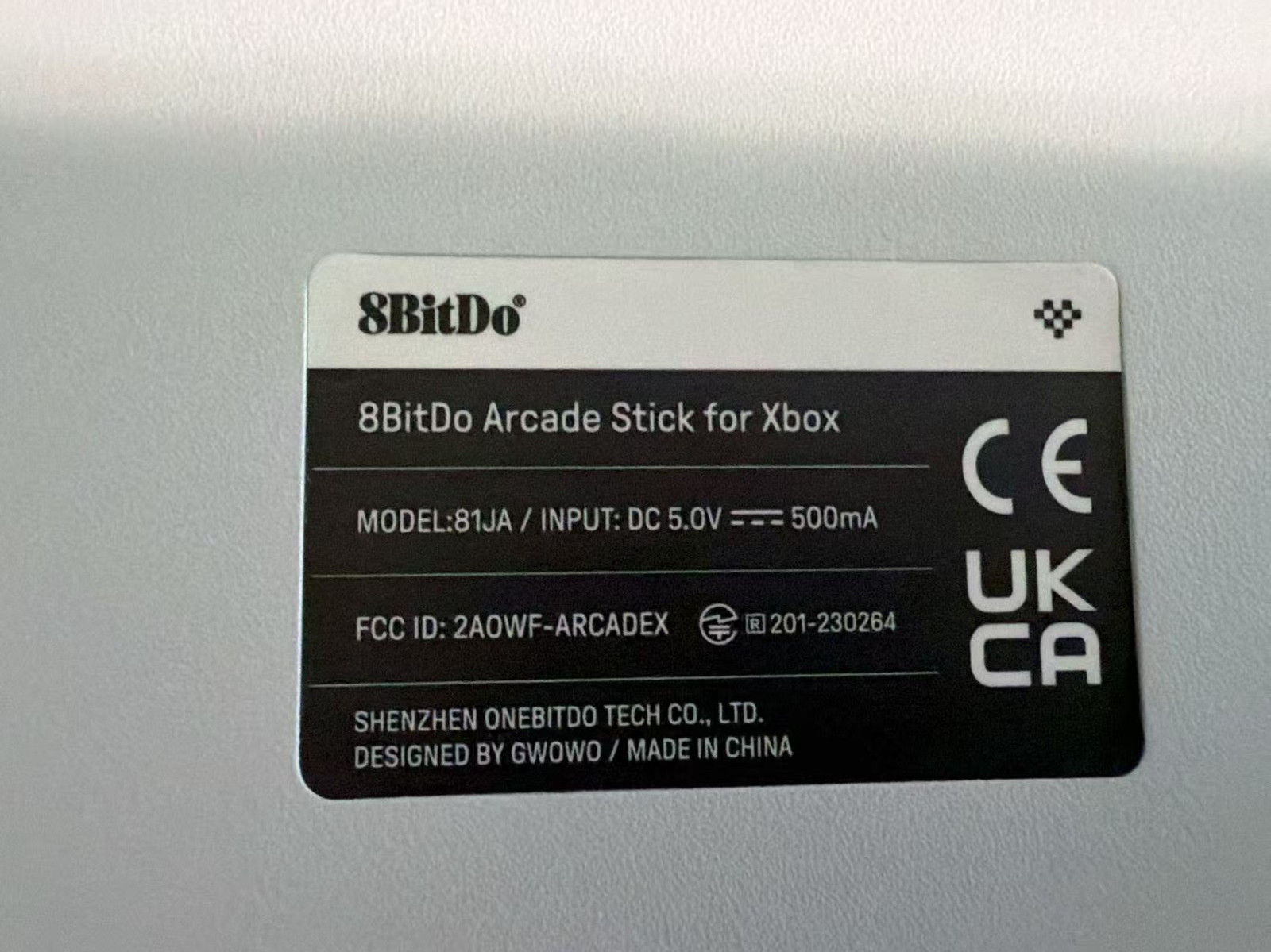 8Bitdo Arcade Stick (White) for Xbox Series X|S and Xbox One Arcade Fight Stick