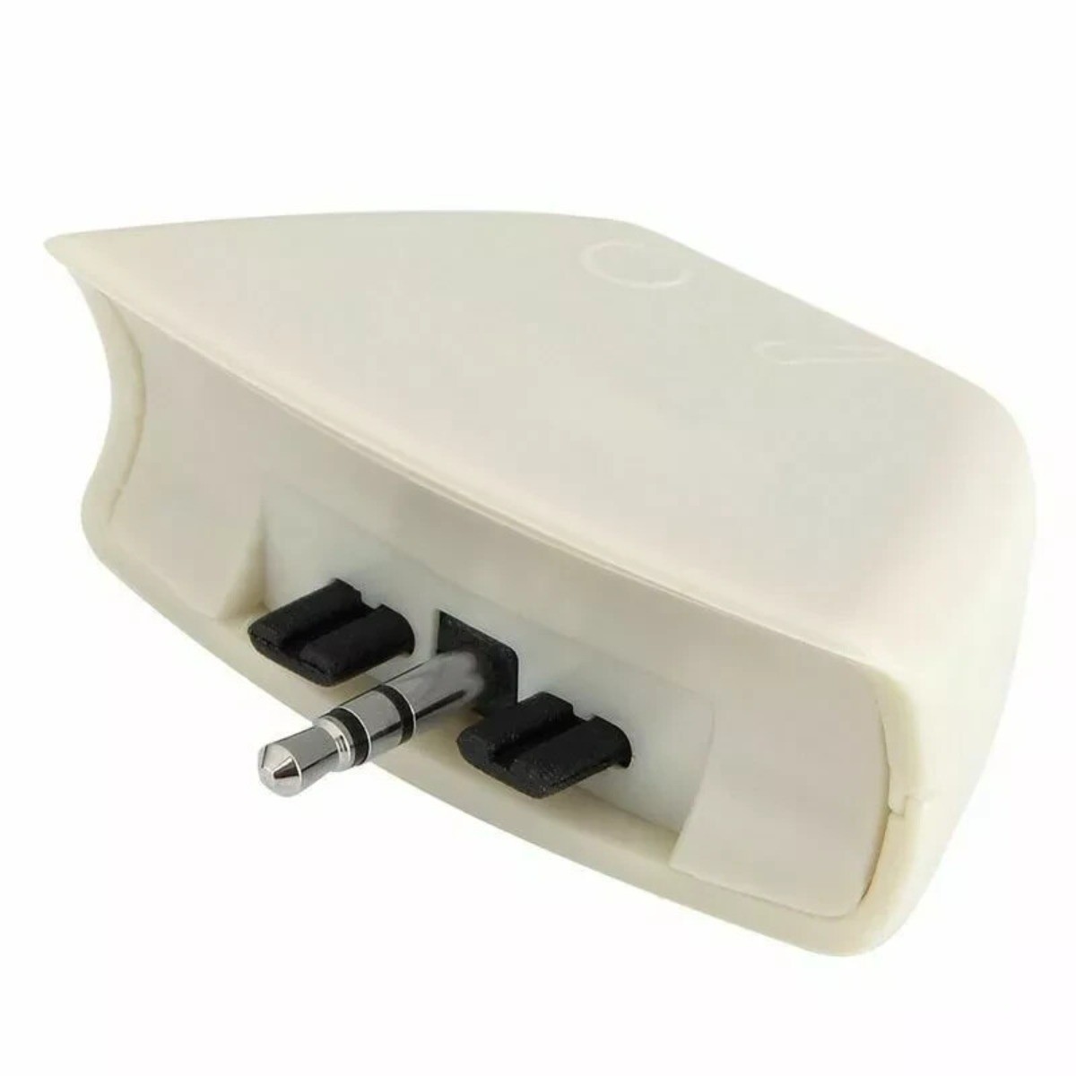 3.5mm Jack Mic Headset Earphone Converter Adapter for Xbox 360 Headphone White