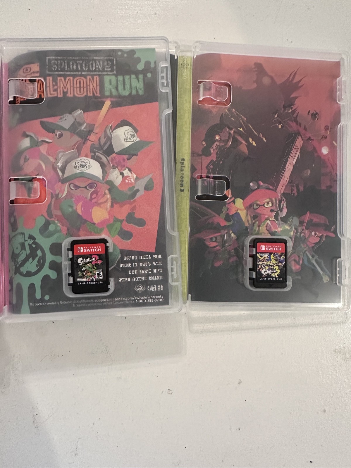 Nintendo Switch Splatoon Bundle Splatoon 2 Splatoon 3 Plus Carrying Case
