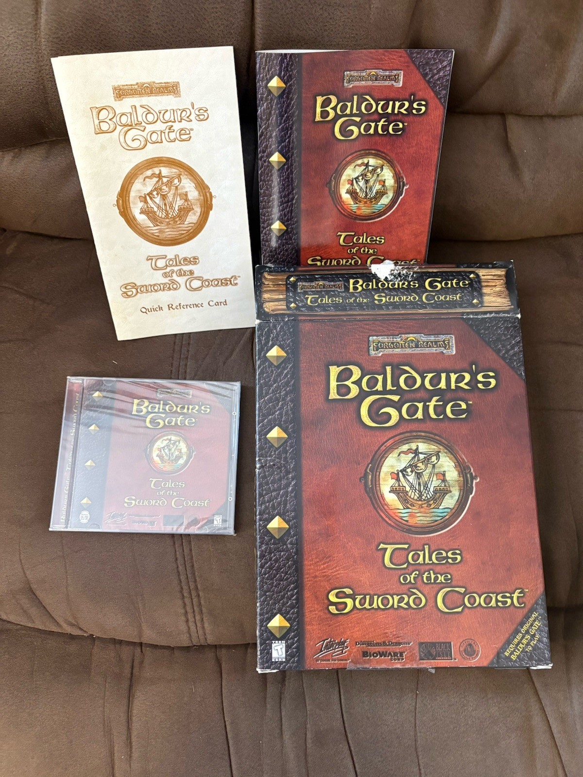 Baldur’s Gate Tales Sword Coast Big Box PC CIB Sealed Disc