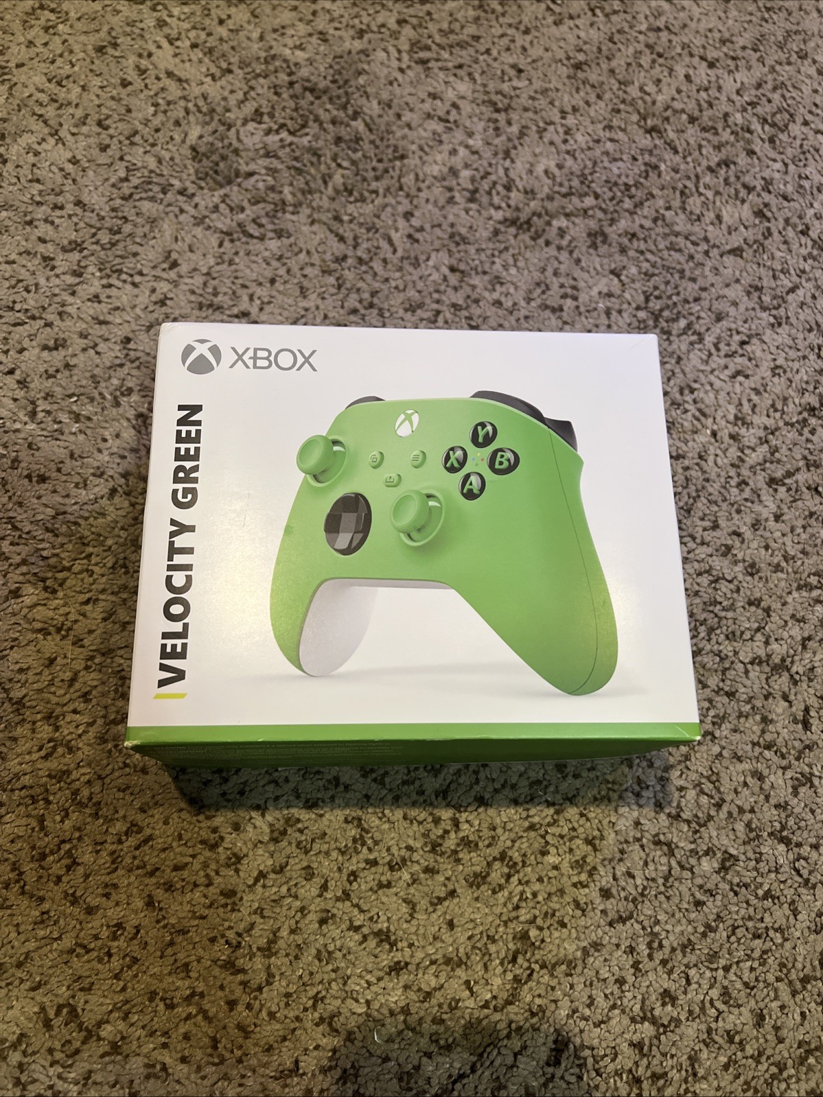 Xbox Series X|S Special Edition Controller Velocity Green Box Only