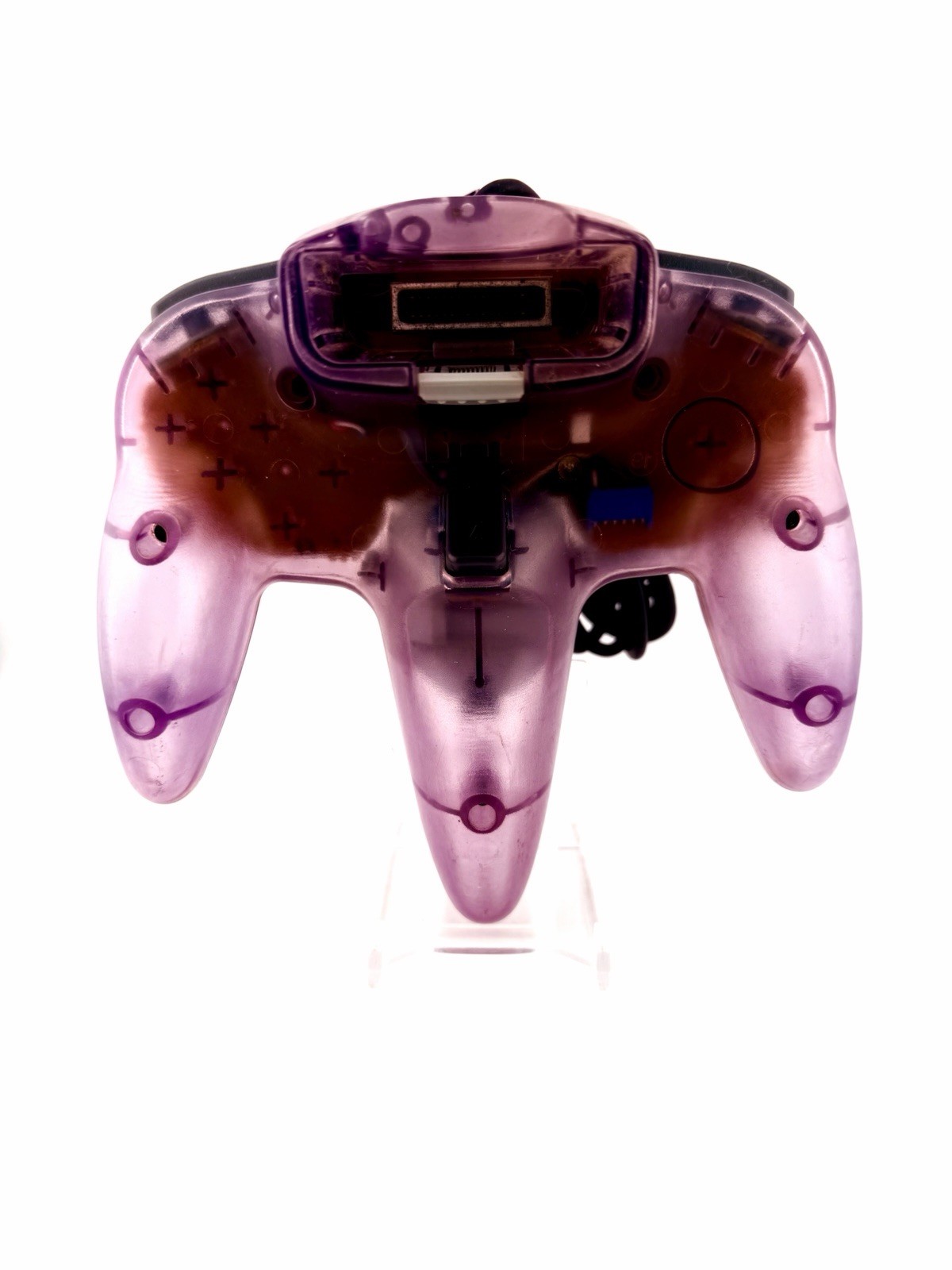 N64 – Controller Atomic Purple OEM Nintendo 64 Stick 8/10 – Fast Free Shipping!