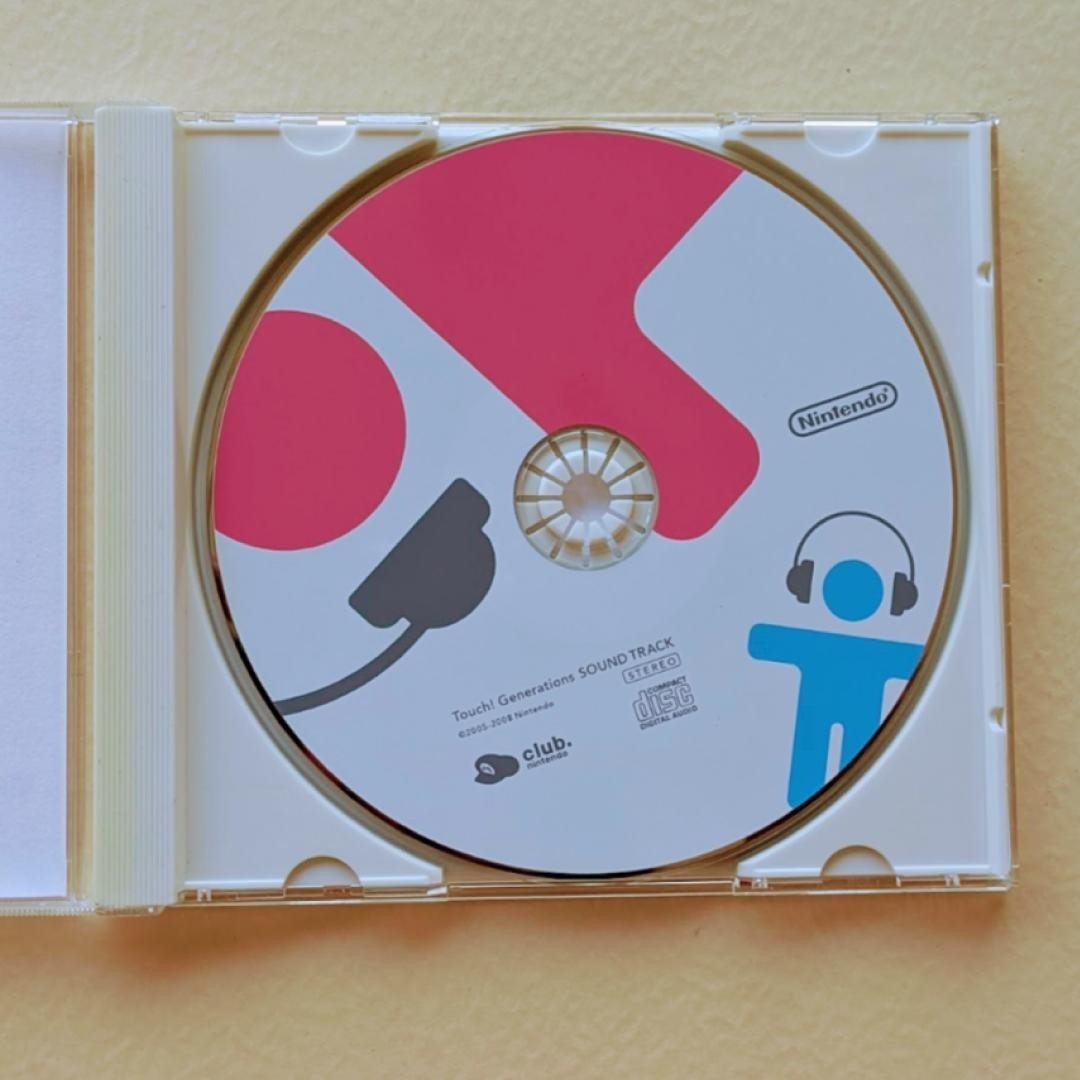 CLUB NINTENDO Touch! Generation s Sound Track Soundtrack Limited CD