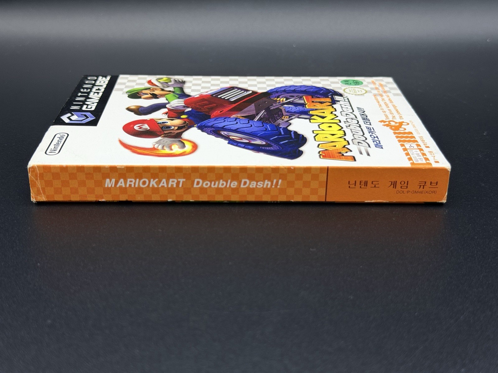 RARE Korean Mario Kart Double Dash Nintendo GameCube GC Korean Version Korea CIB