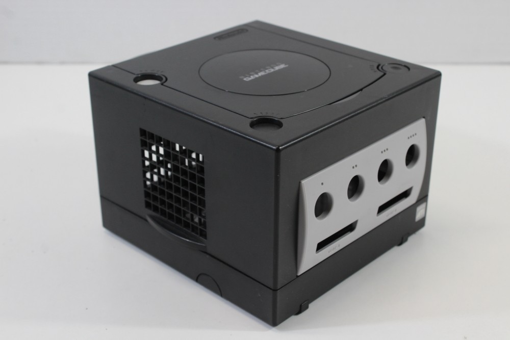 Nintendo GameCube Console OEM Replacement Shell Jet Black DOL-001 Cos.Damage #3