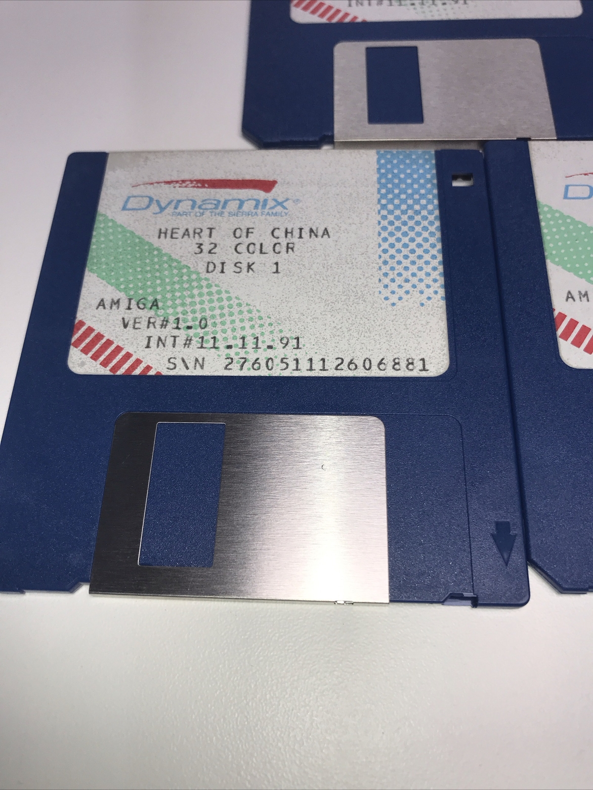 Heart of China Commodore Amiga Game ￼3.5 Inch Version 1.0 ￼