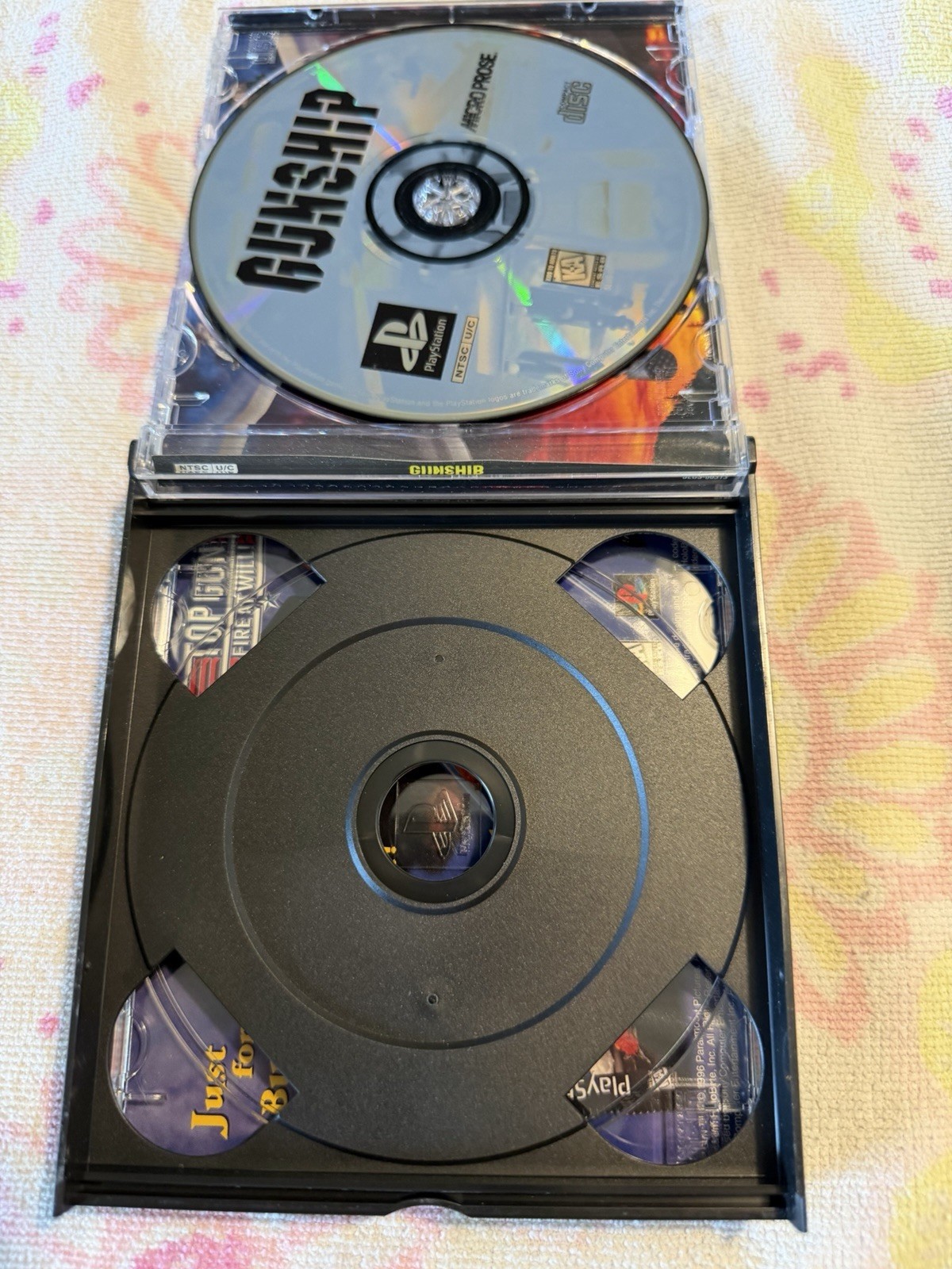 MicroProse Gunship (Sony PlayStation 1 PS1, 1996) NTSC-U/C