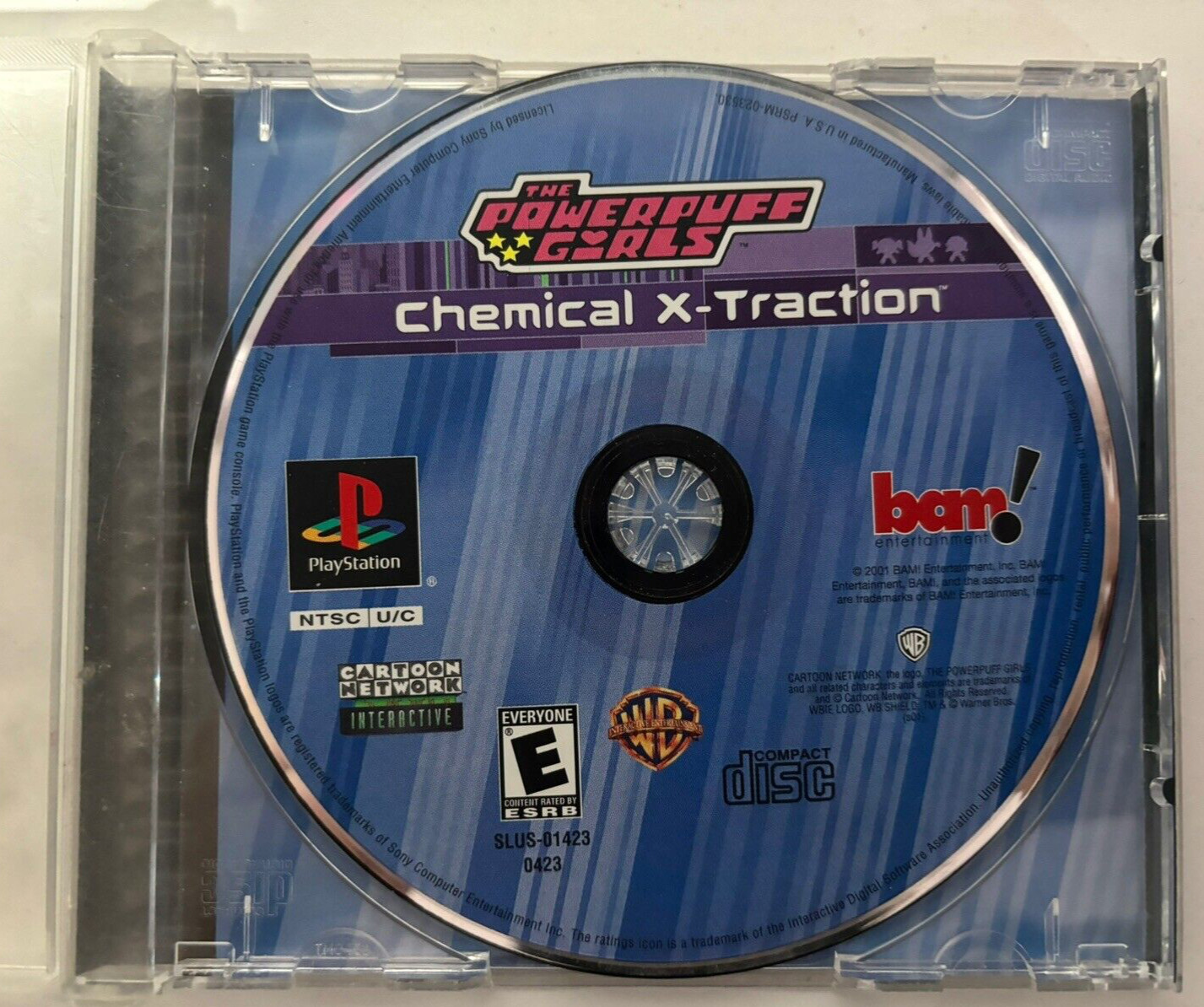 The Powerpuff Girls Chemical X-Traction Playstation 1 Tested PS1 Black Label