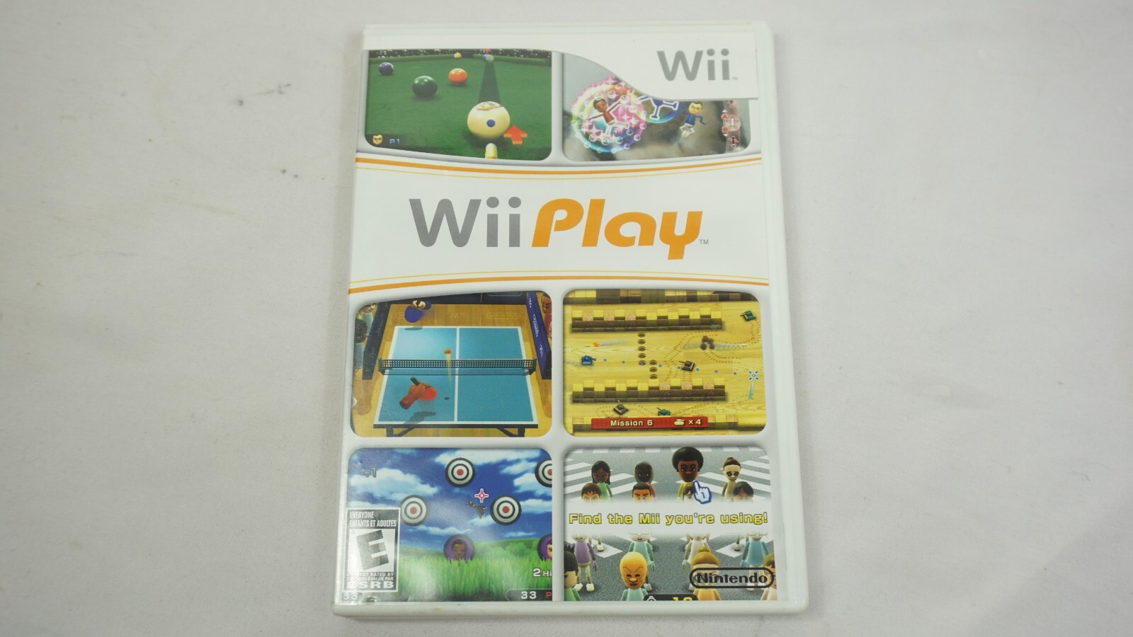Wii Play Game Complete CIB Nintendo Wii 2007 Complete with Reg Card & Manual M