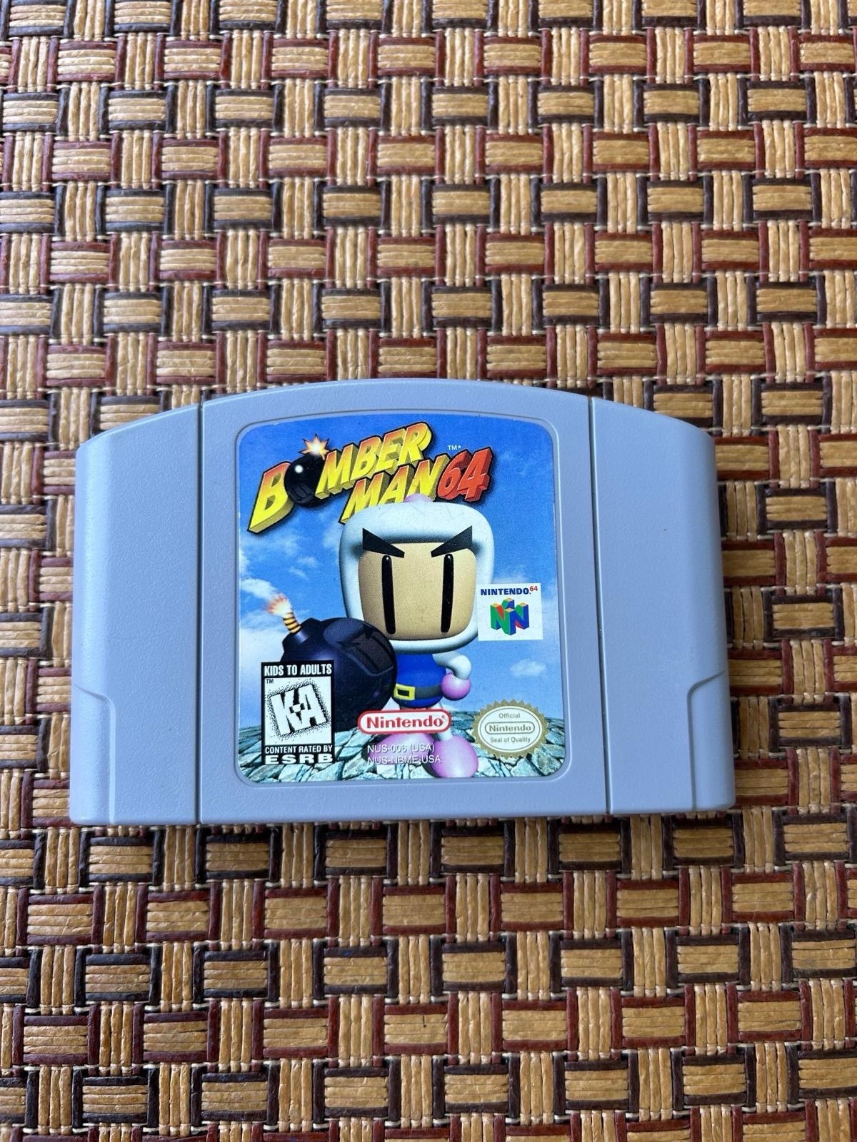 Bomberman 64 (Nintendo 64, 1997) USA Authentic Very Good Tested Original N64
