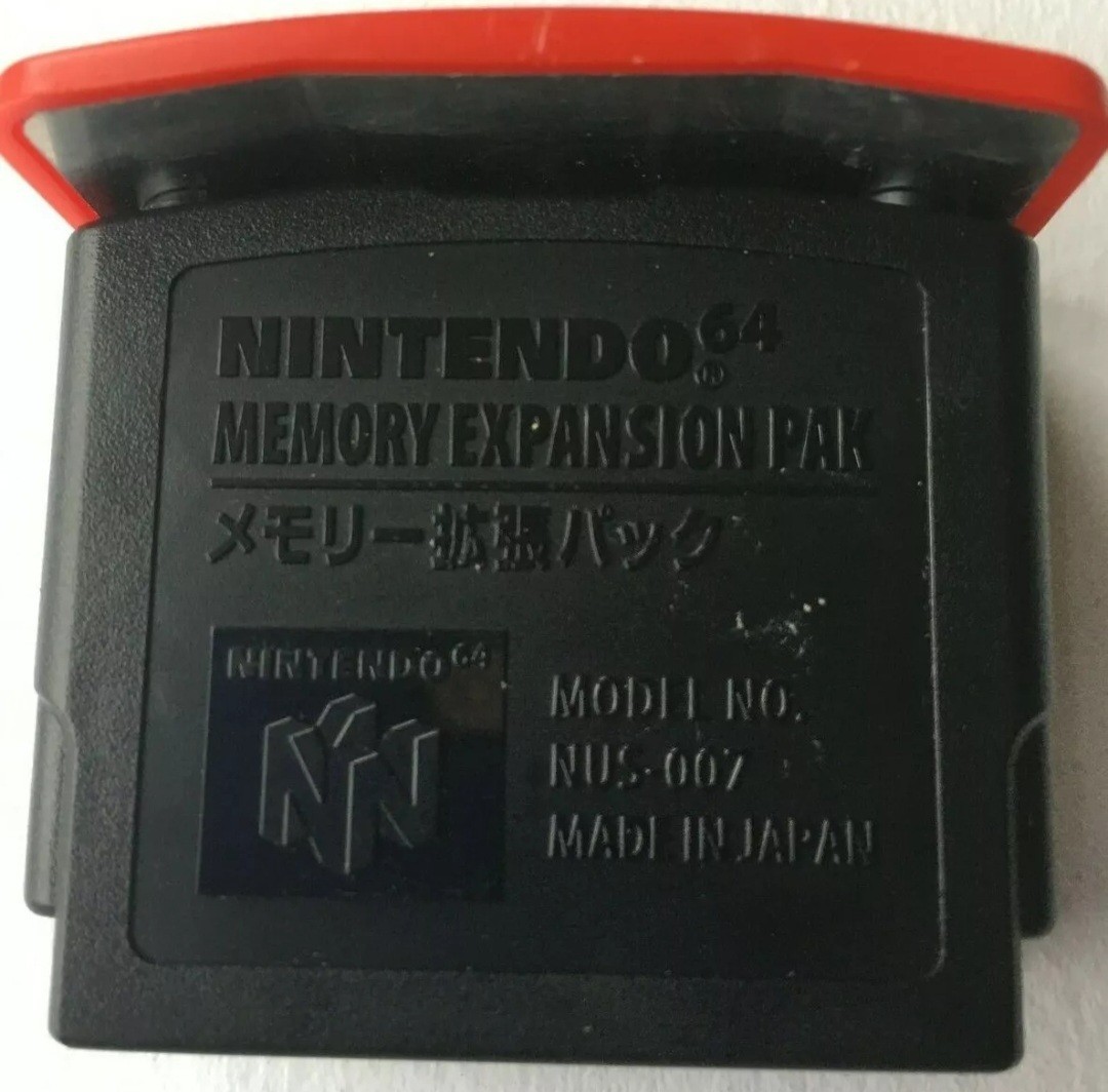 N64 Official Expansion Pack Pak NUS-007 (OEM Nintendo 64). Read