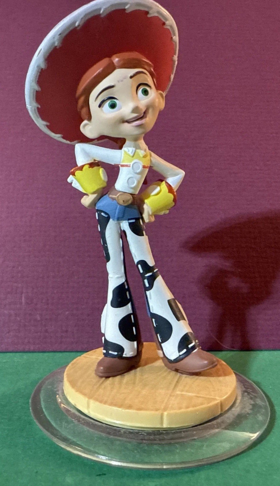 Toy Story-Woody,Jessie,Buzz Figures, Crystal+2 Collectible Cards-Disney Infinity