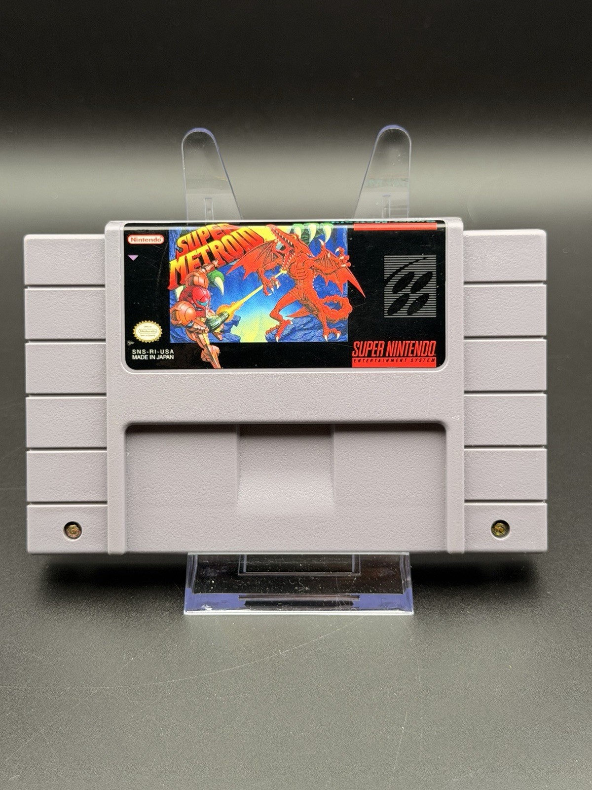 Super Metroid For Display Only-Super Nintendo SNES Complete In Box CIB