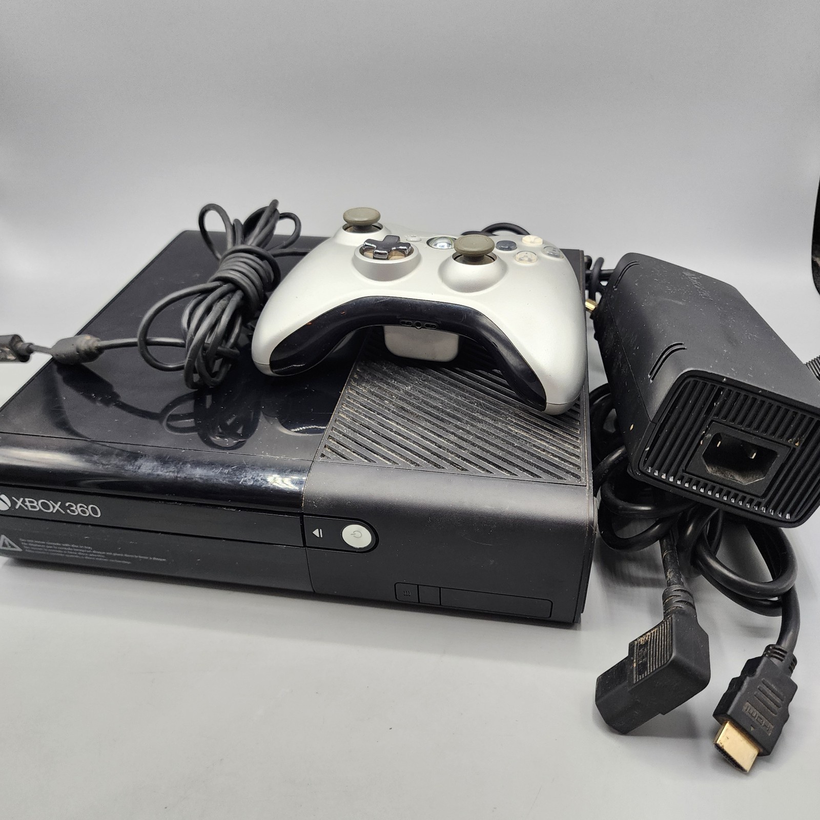 Xbox 360 E 1538 Console 500GB HDD Bundle, OEM Controller, Power, HDMI, TESTED!