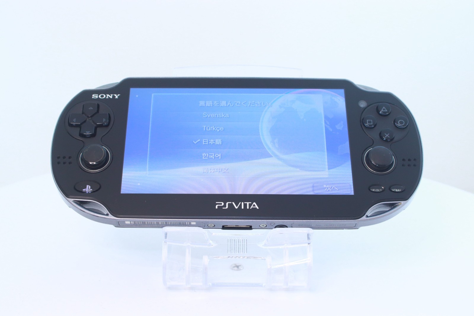 JP Game PS Vita PCH-1100 Black [ Rank：A]