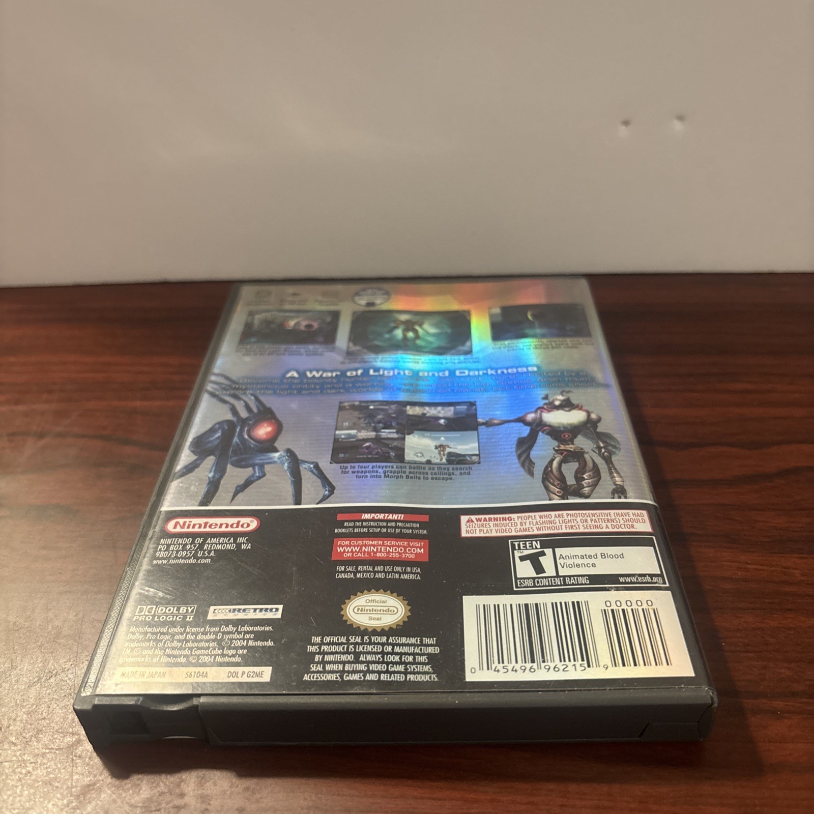 Metroid Prime 2: Echoes (GameCube, 2004) all booklets included