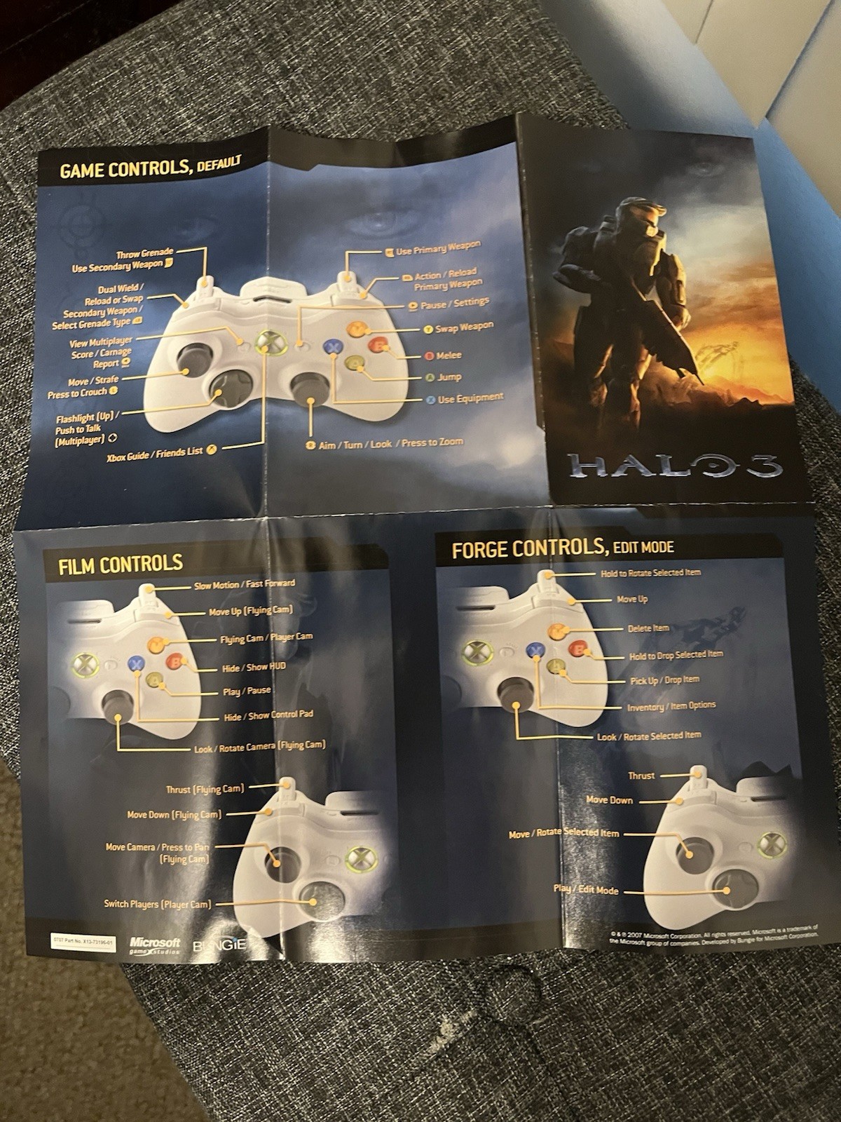 Halo 3 Master Chief Arbiter Poster 14″ x 14″
