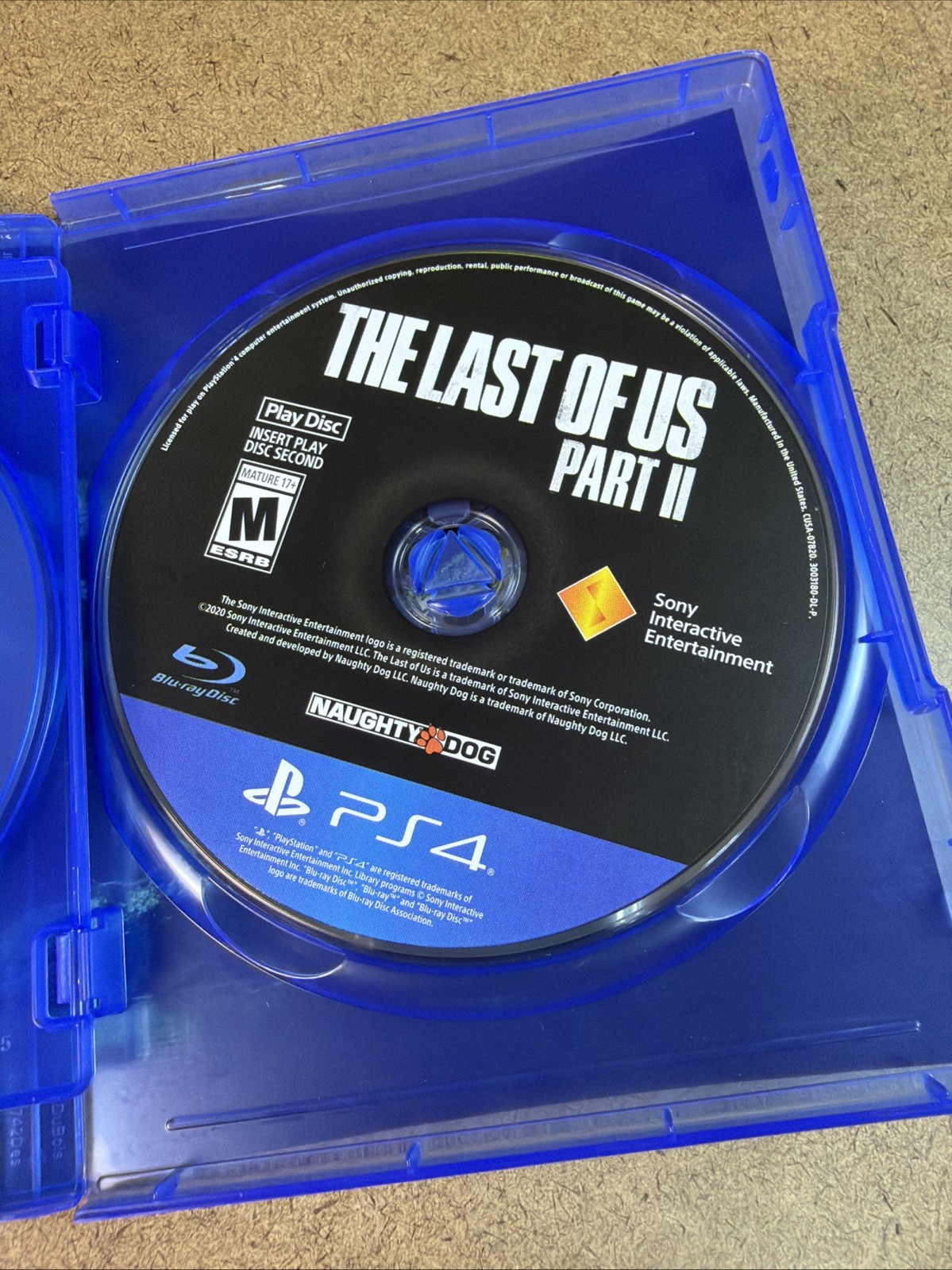 The Last of Us Part II – Sony PlayStation 4 / PS4 MINT Used WOW US SHIPPER!