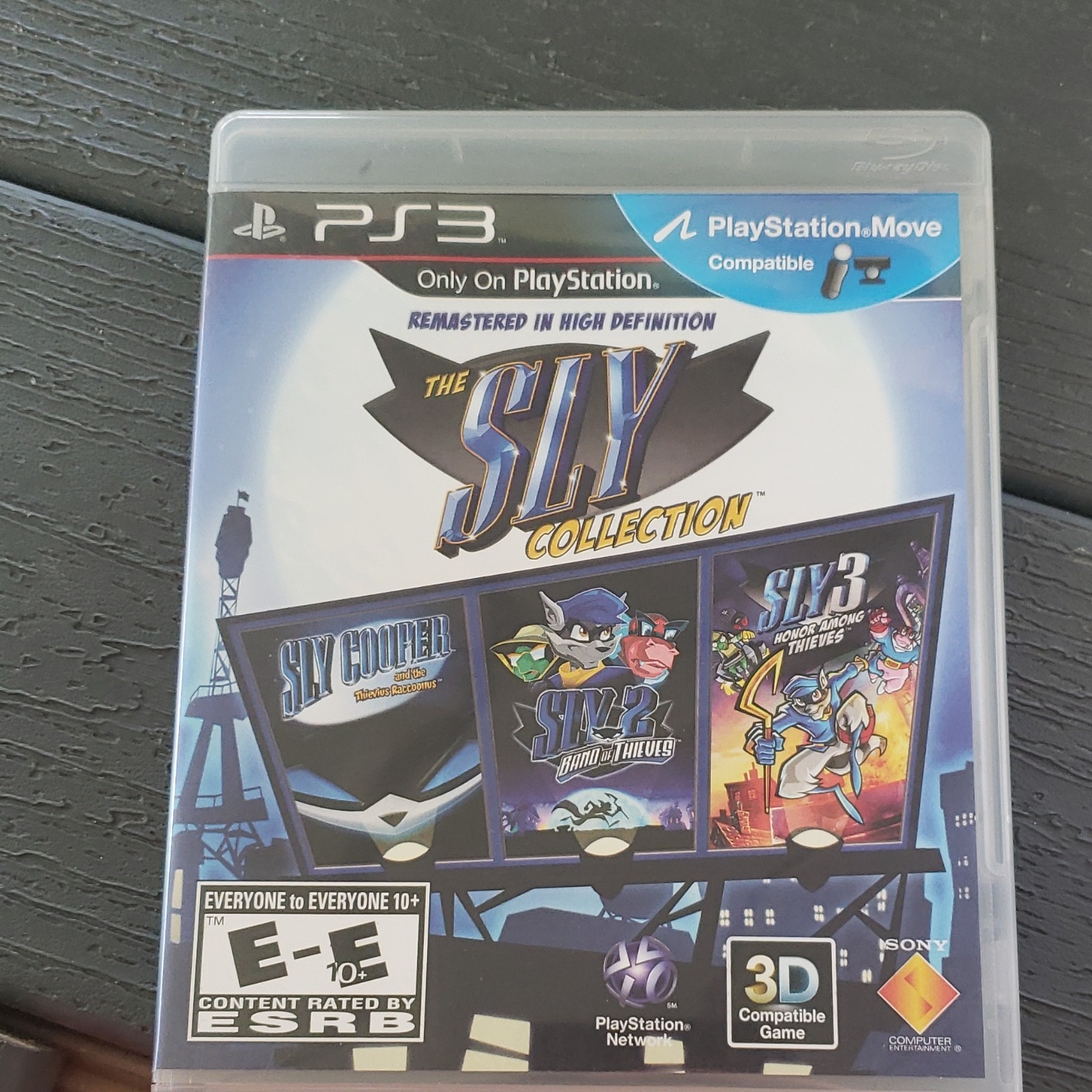 Sony The Sly Collection PS3 3D/Move Compatible Multiplayer E10+ NTSC 2010