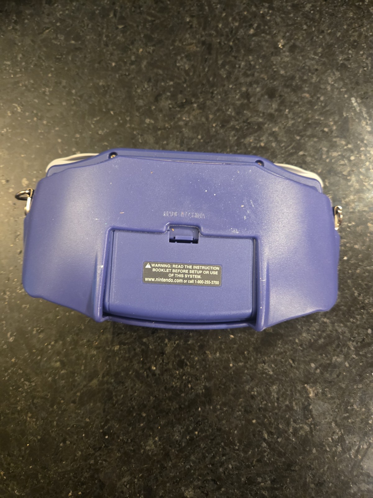 Nintendo Game Boy Advance GBA Console Indigo Purple – GOOD 100% OM