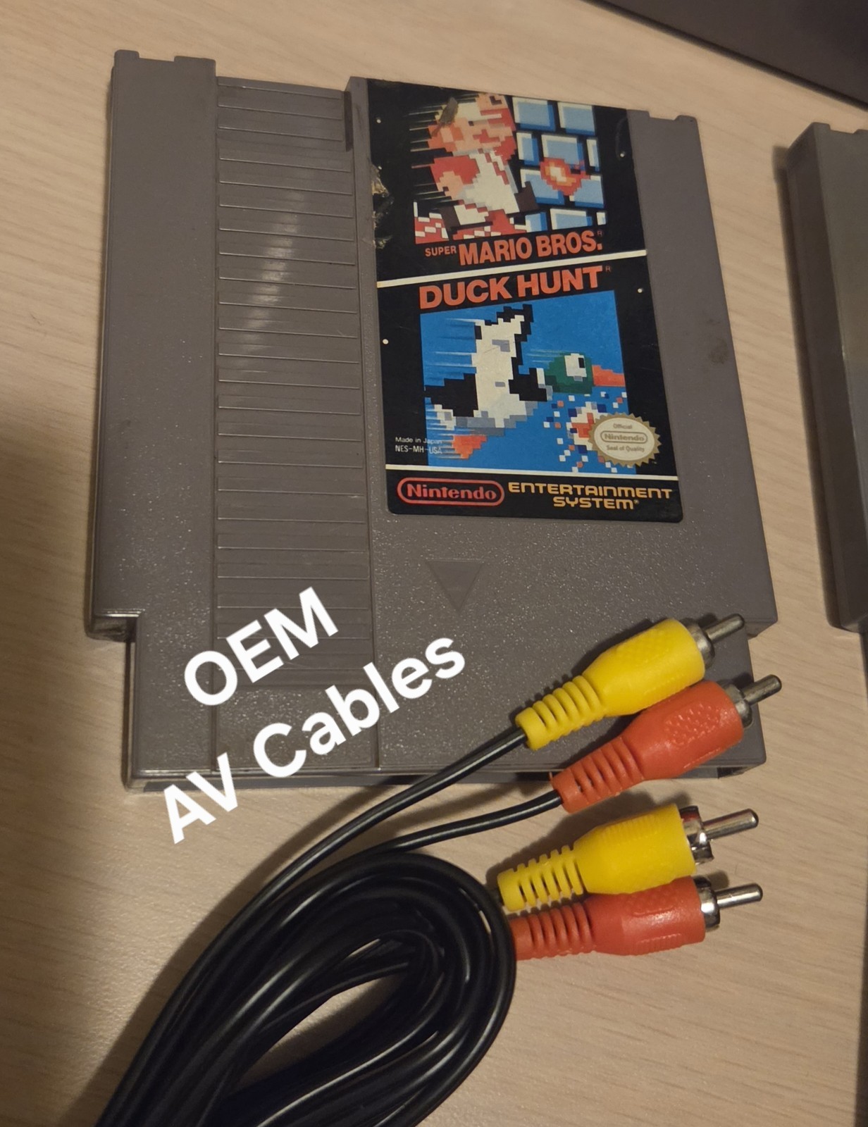 Nintendo NES Action Set Console 3 Game Lot New 72 Pin Region Unlock Super Mario