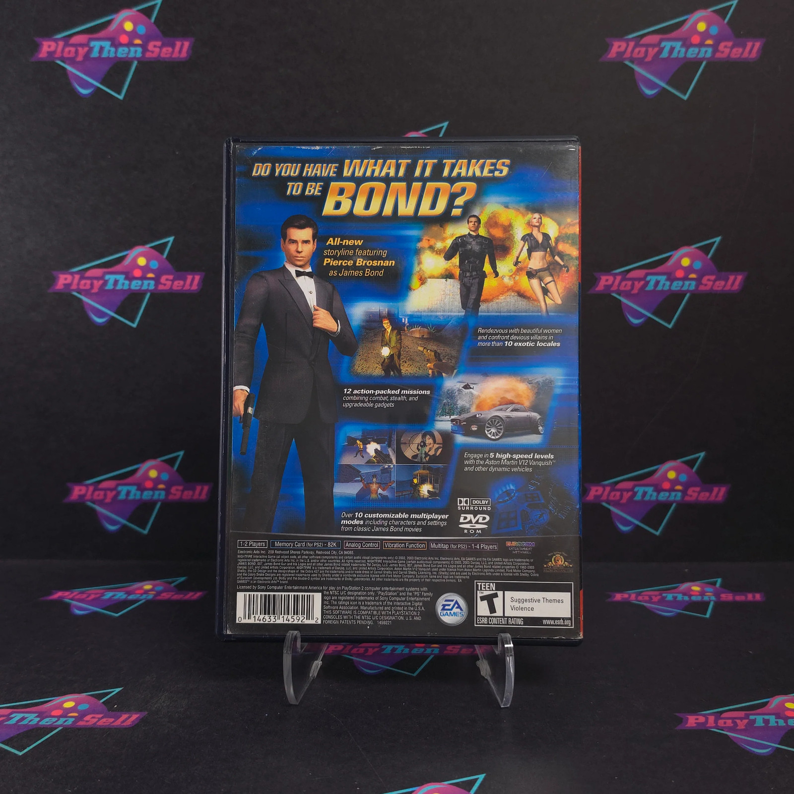 007 James Bond Nightfire PS2 PlayStation 2 GH Reg Complete – Very Good – 1
