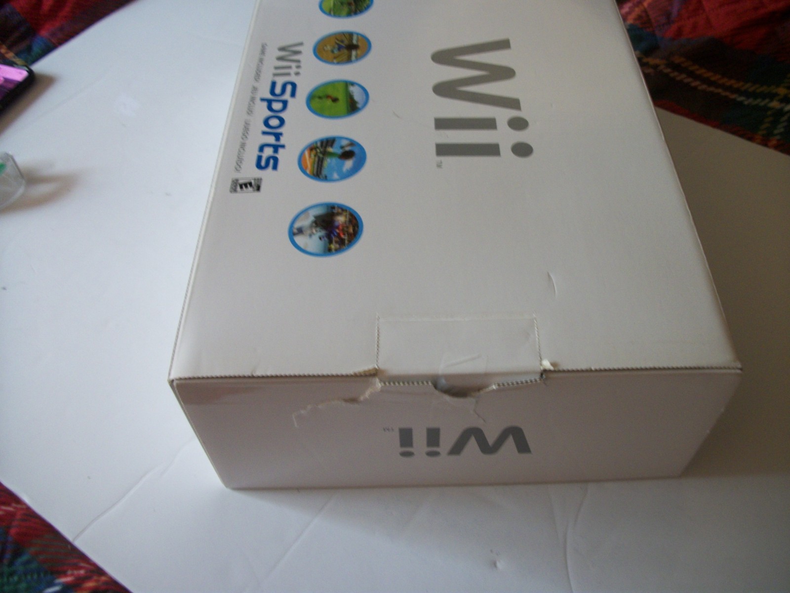 Nintendo Wii Sports Home Console Complete in Box Great Condition! USED ONE TIME