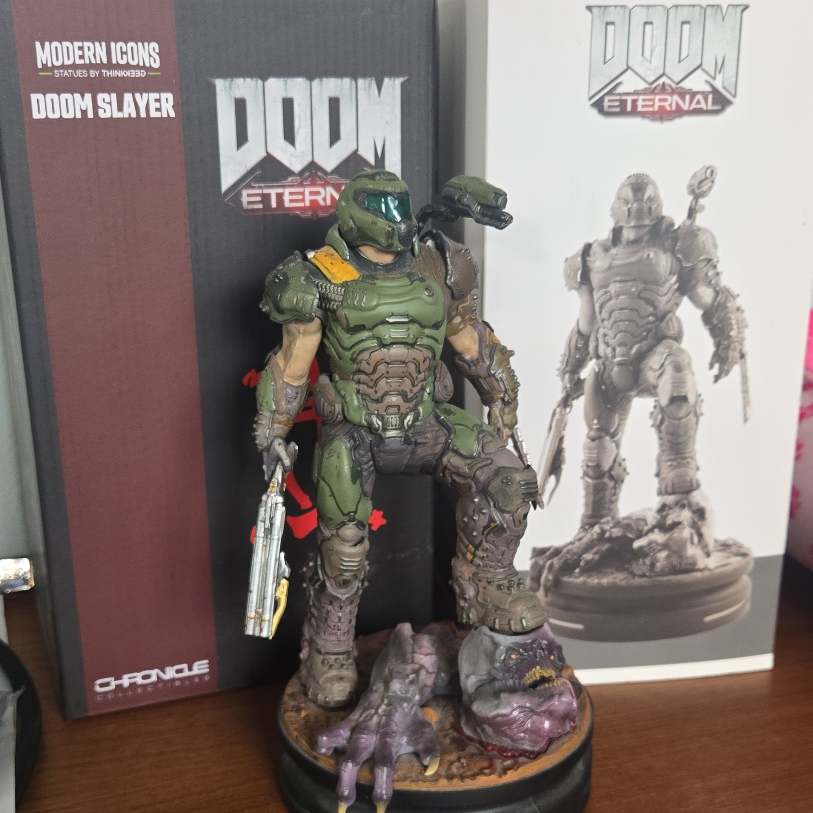 DOOM Eternal Doom Slayer Modern Icons Statue 2021 MODERNICONS5